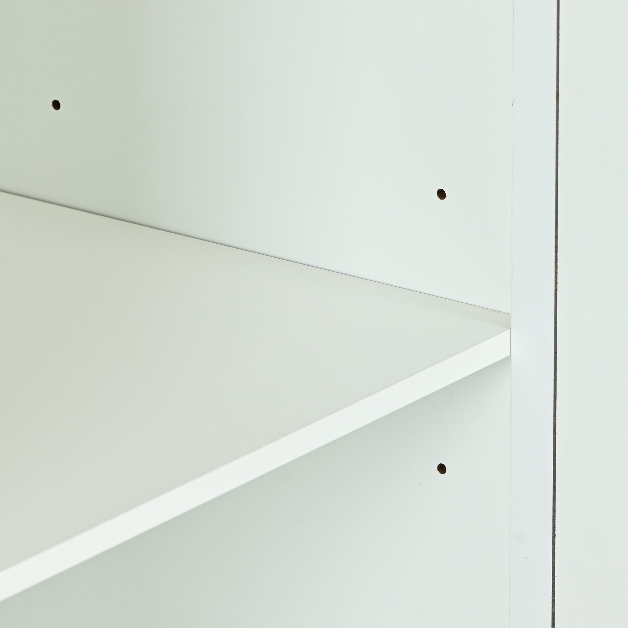 32" Tall MDF 3-door Accent Cabinet with Adjustable Shelves