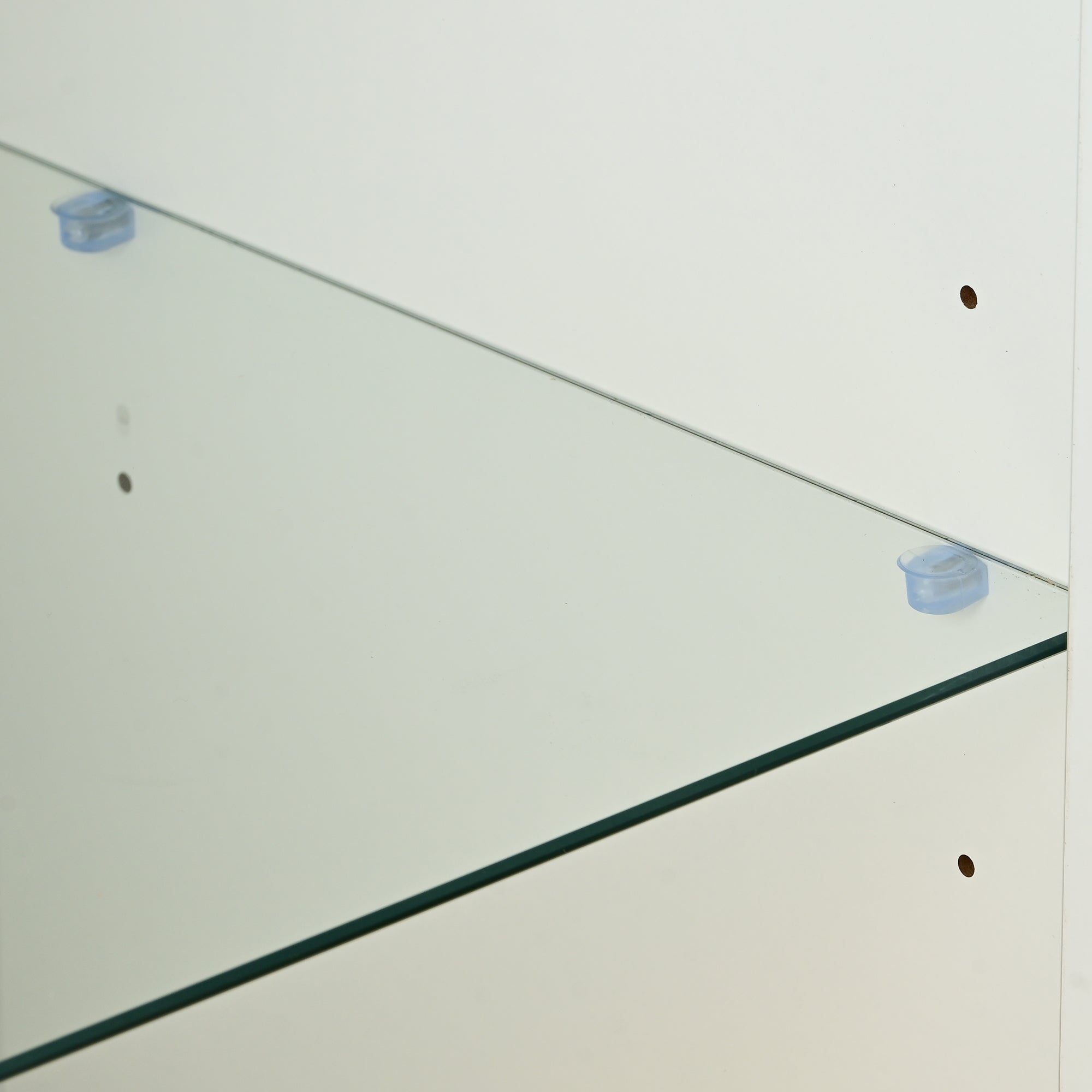 34" Tall MDF 2-door Accent Cabinet with Adjustable Shelves