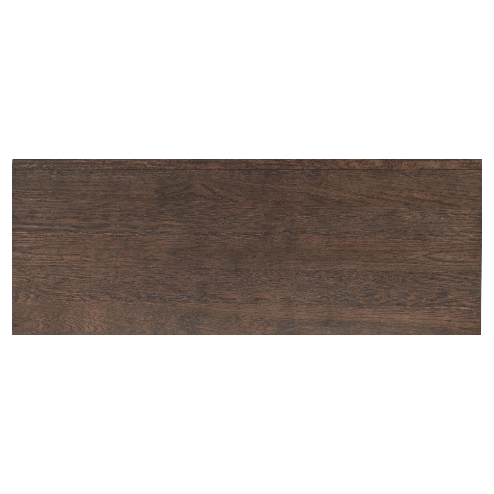 34" Tall MDF 2-Door Accent Cabinet with 2 Metal Handles