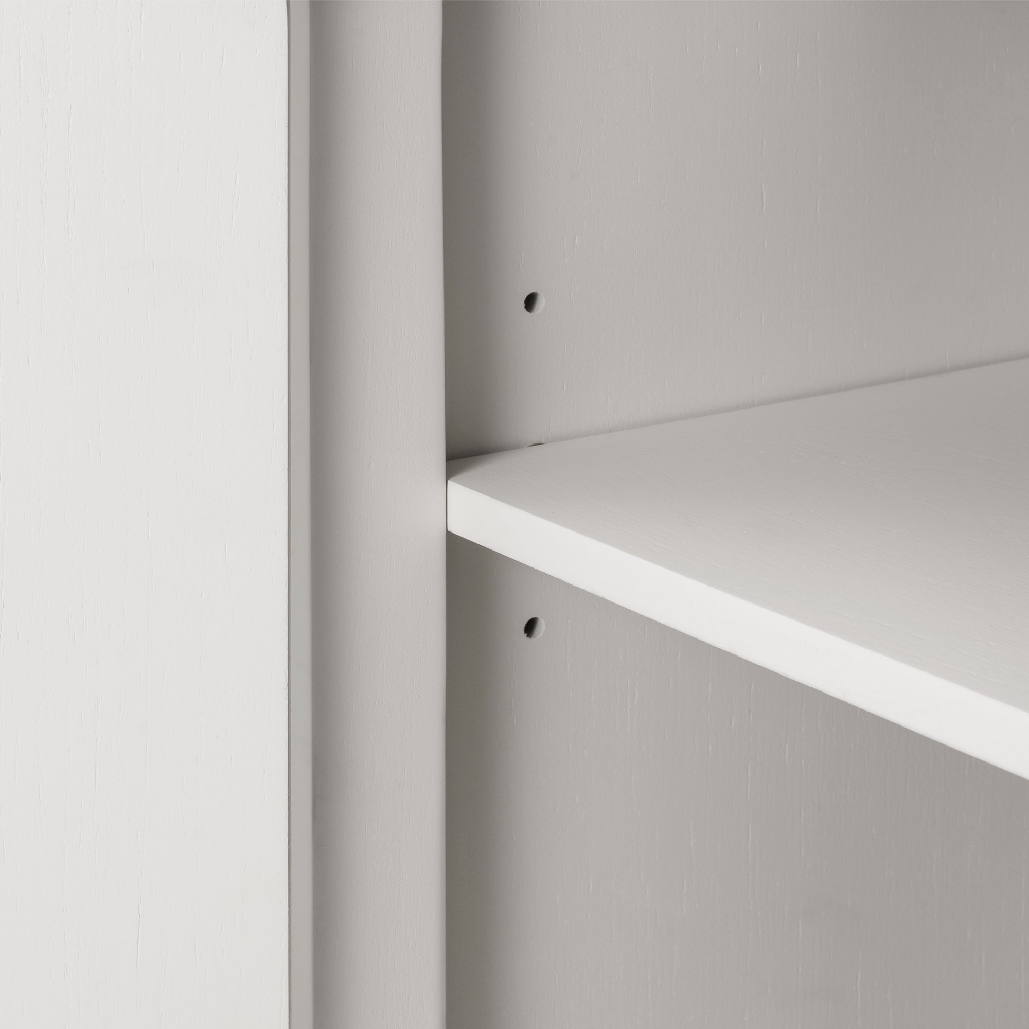 32" Tall MDF 3-door Accent Storage Cabinet with Adjustable Shelf