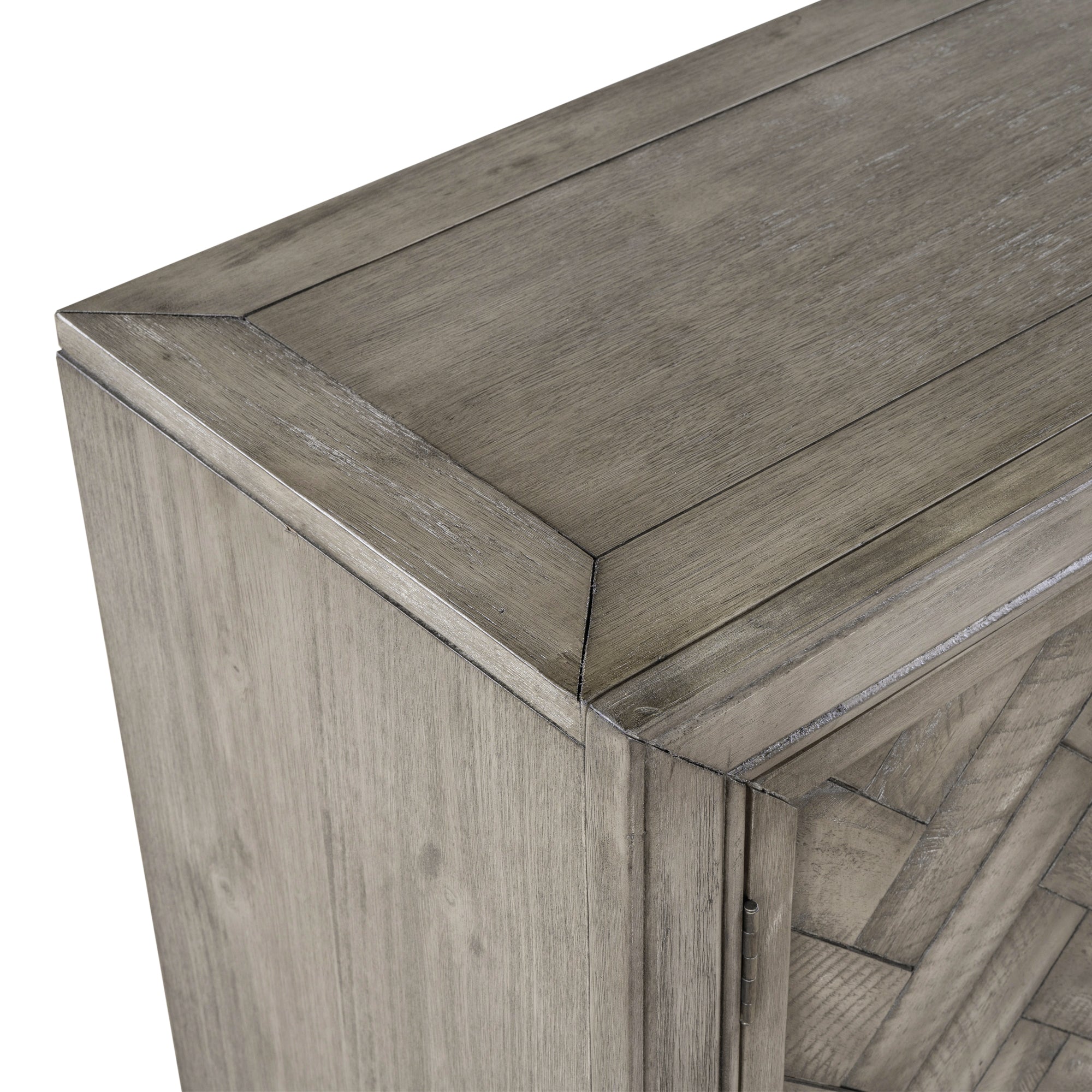 40 Inch MDF Modern Cabinets with Unique Design Doors and 1 Adjustable Shelves