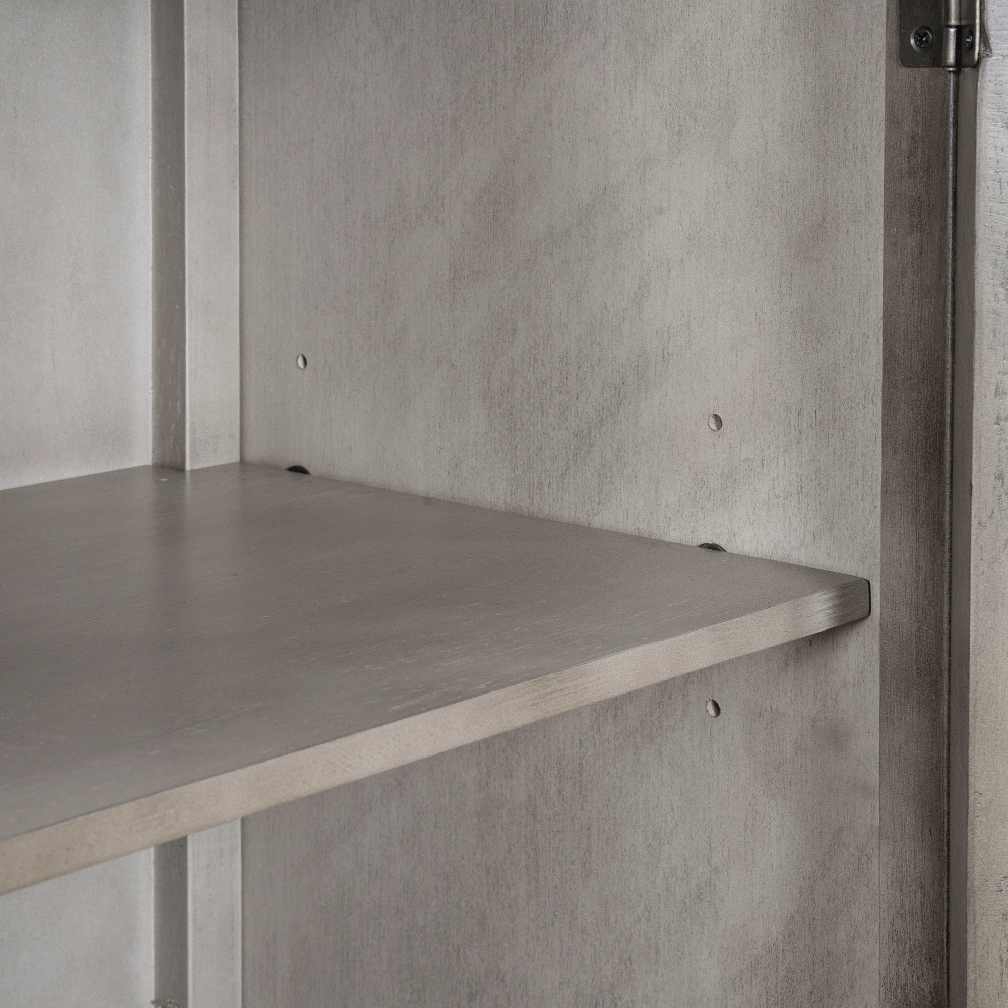40 Inch MDF Modern Cabinets with Unique Design Doors and 1 Adjustable Shelves