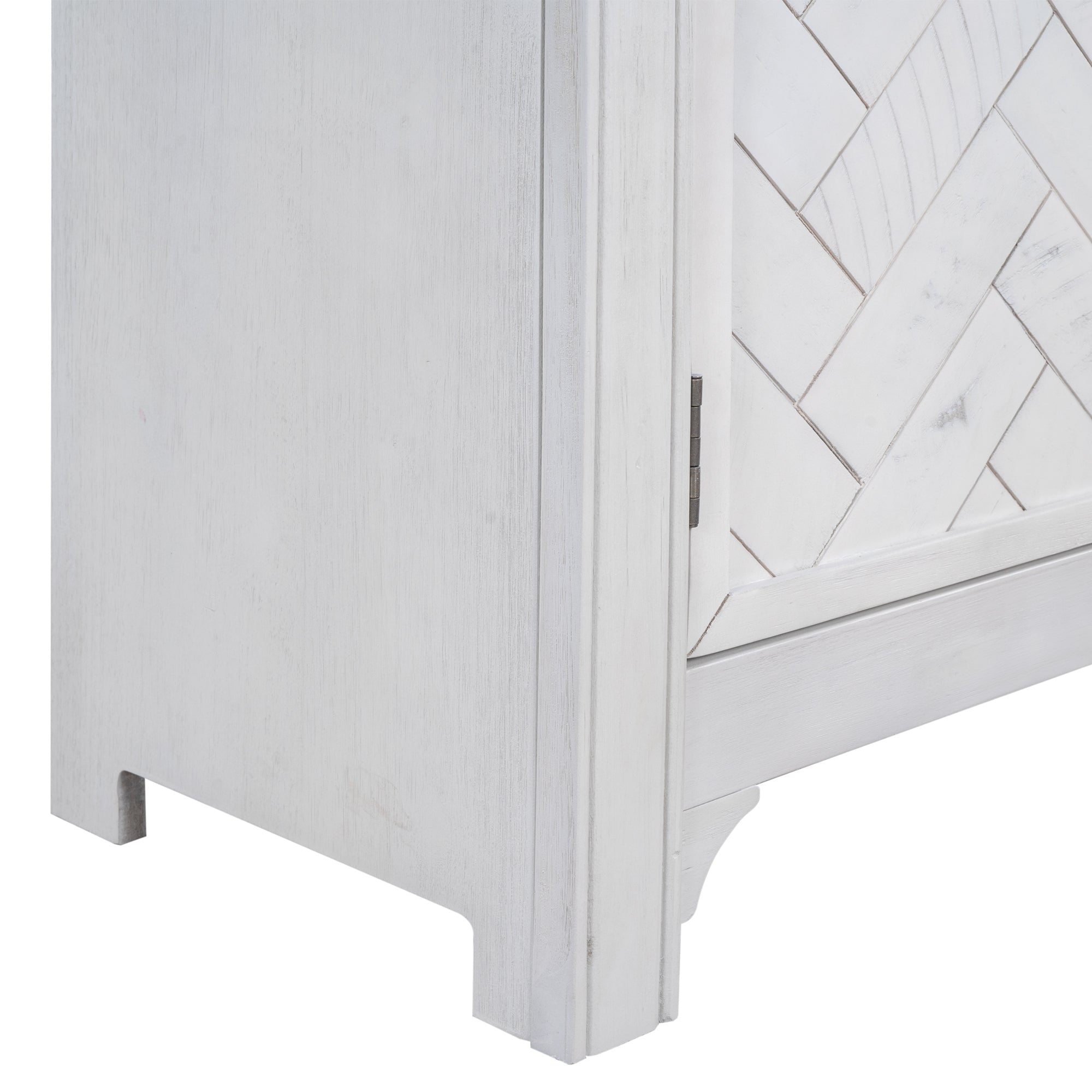 40 Inch MDF Modern Cabinets with Unique Design Doors and 1 Adjustable Shelves