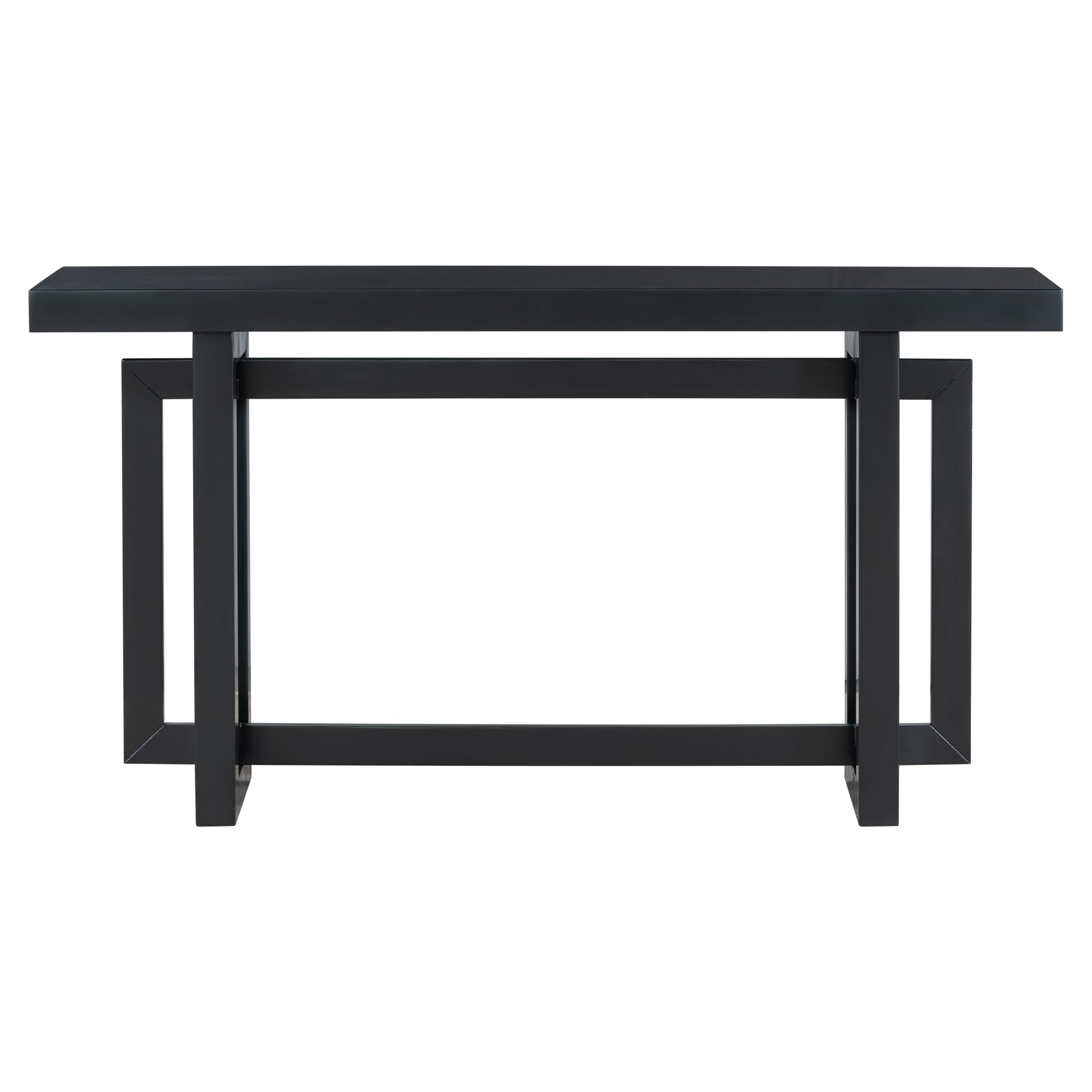 32 Inch Solid Wood and MDF Console Table