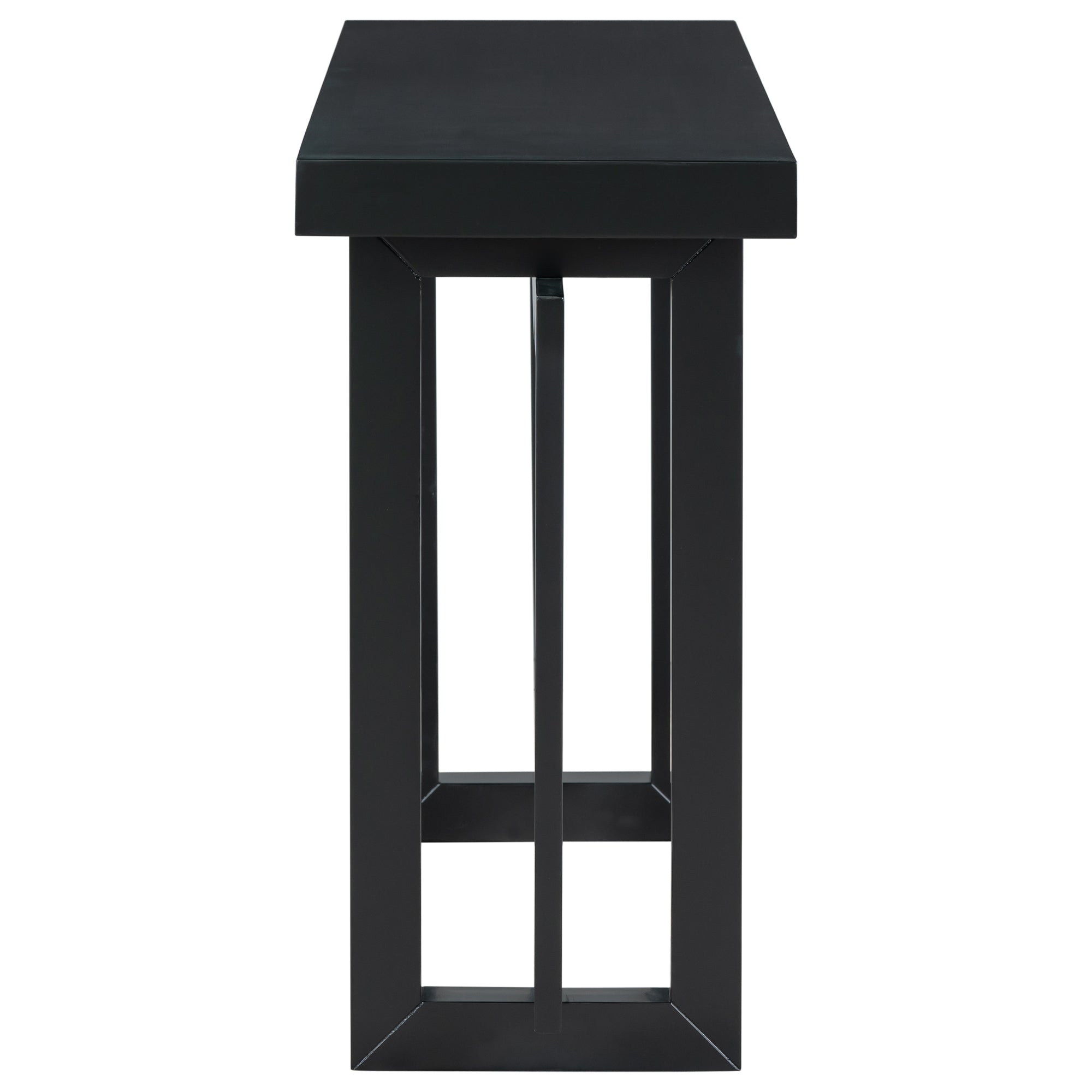 32 Inch Solid Wood and MDF Console Table