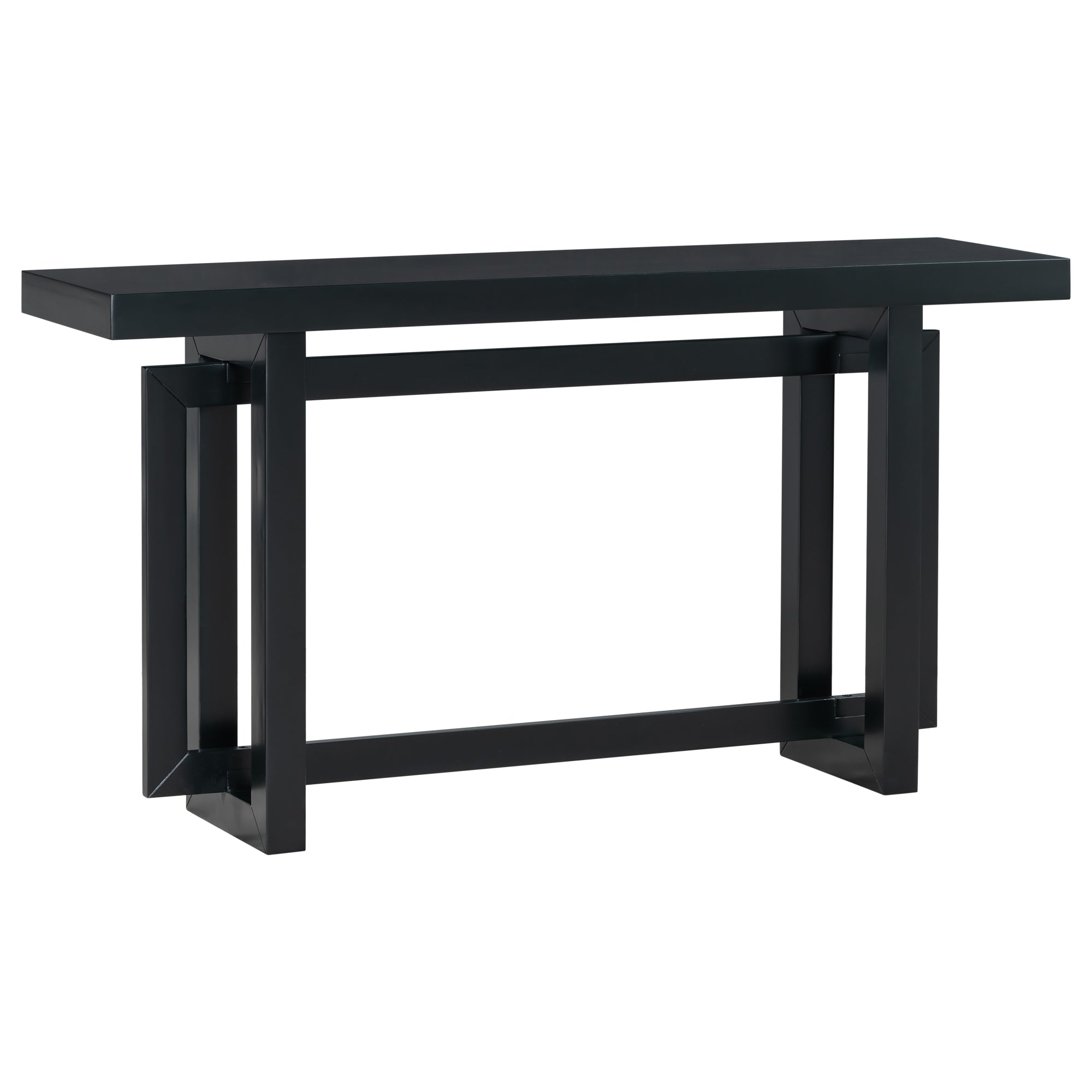 32 Inch Solid Wood and MDF Console Table