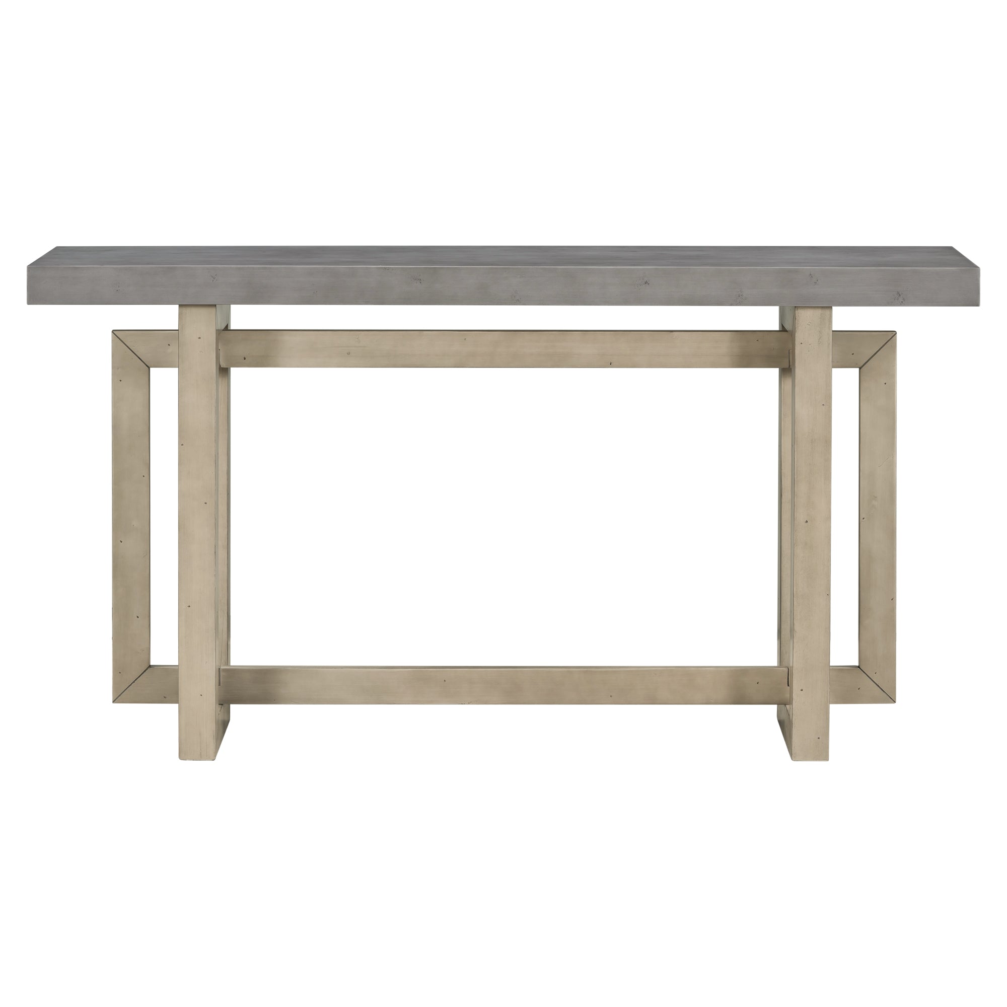 32 Inch Solid Wood and MDF Console Table