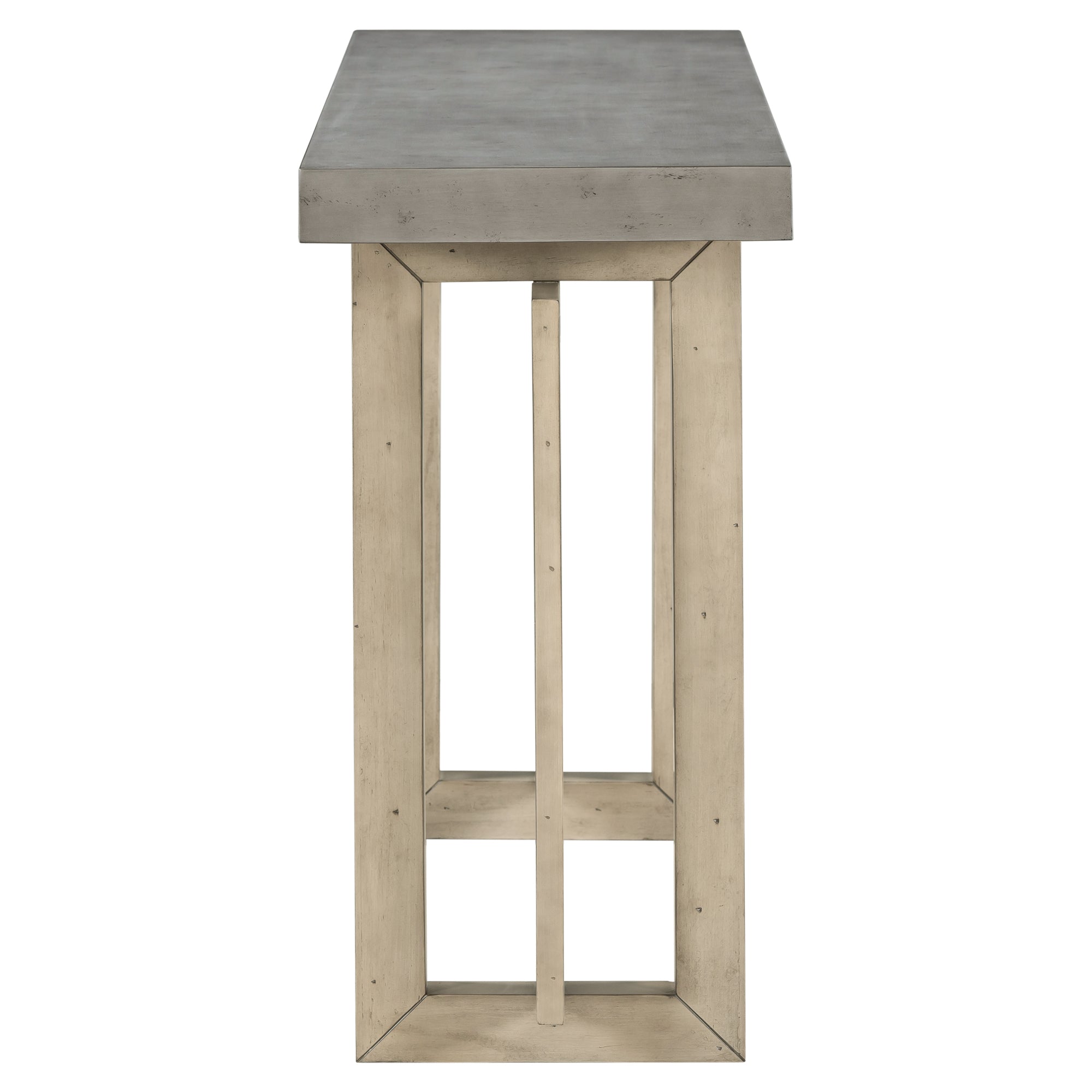 32 Inch Solid Wood and MDF Console Table