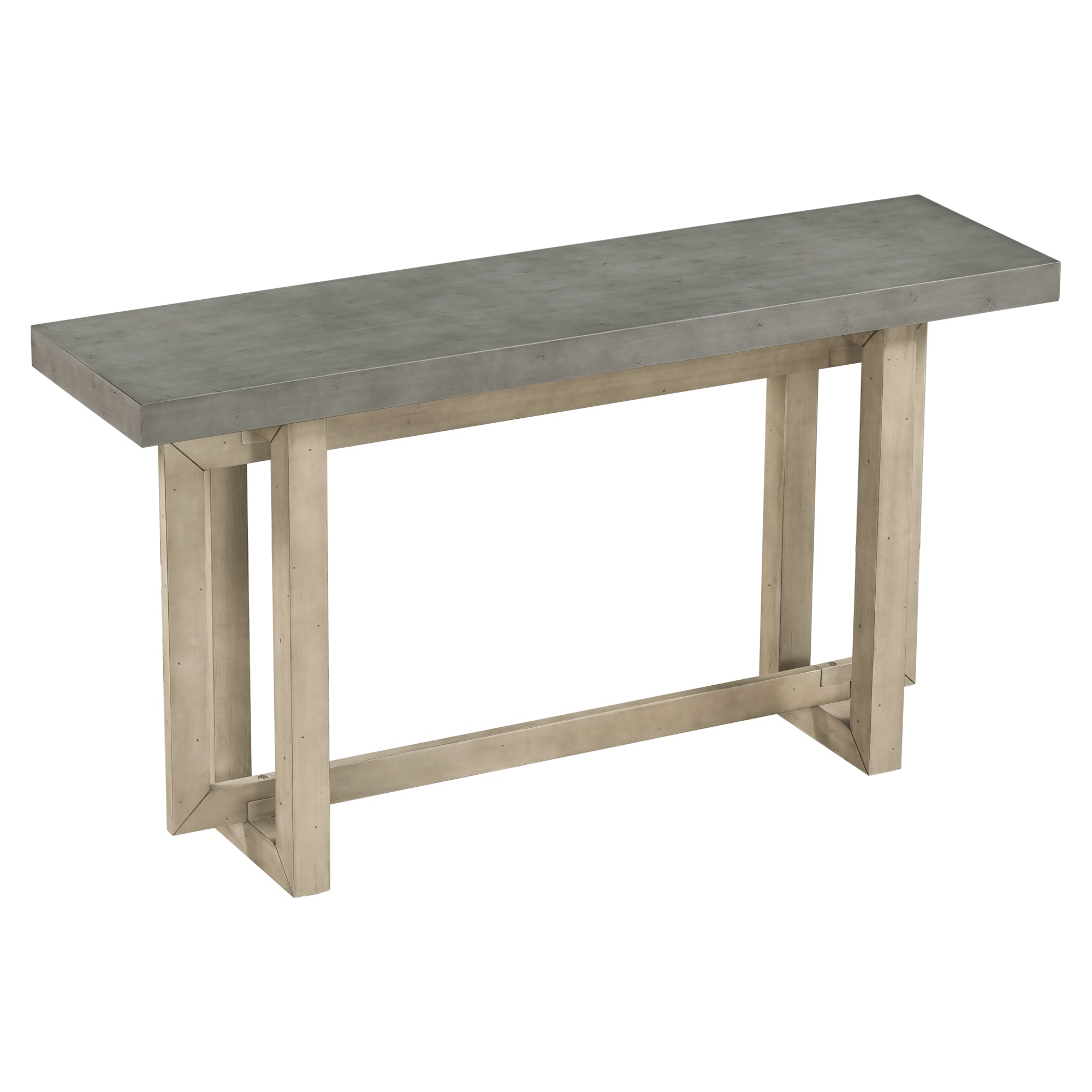 32 Inch Solid Wood and MDF Console Table
