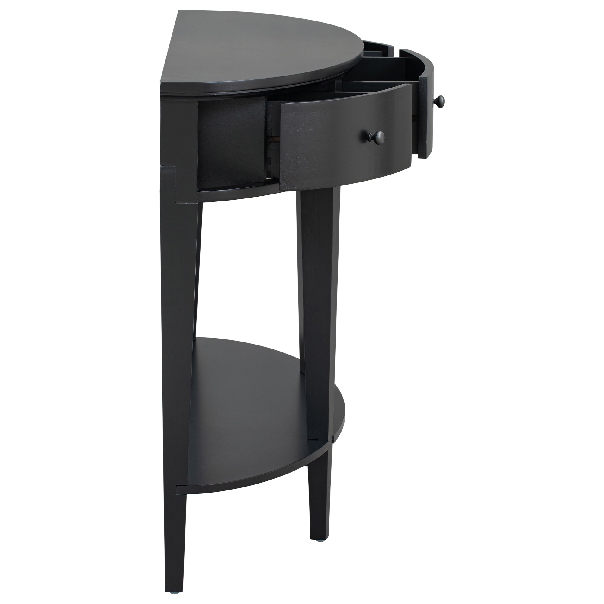 51 Inch Solid Wood and MDF Console Table with 3 Drawers and 1 Shelf