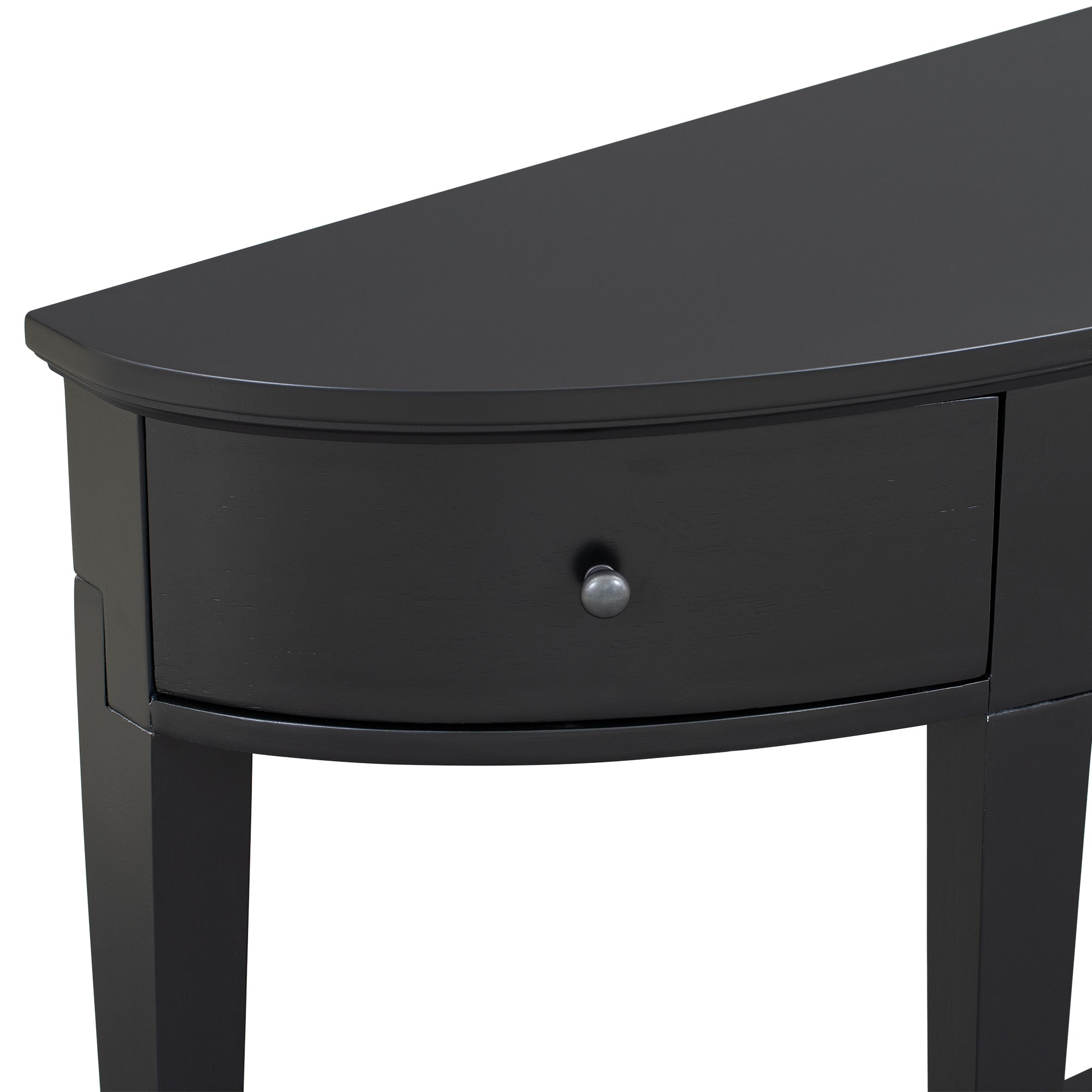 51 Inch Solid Wood and MDF Console Table with 3 Drawers and 1 Shelf