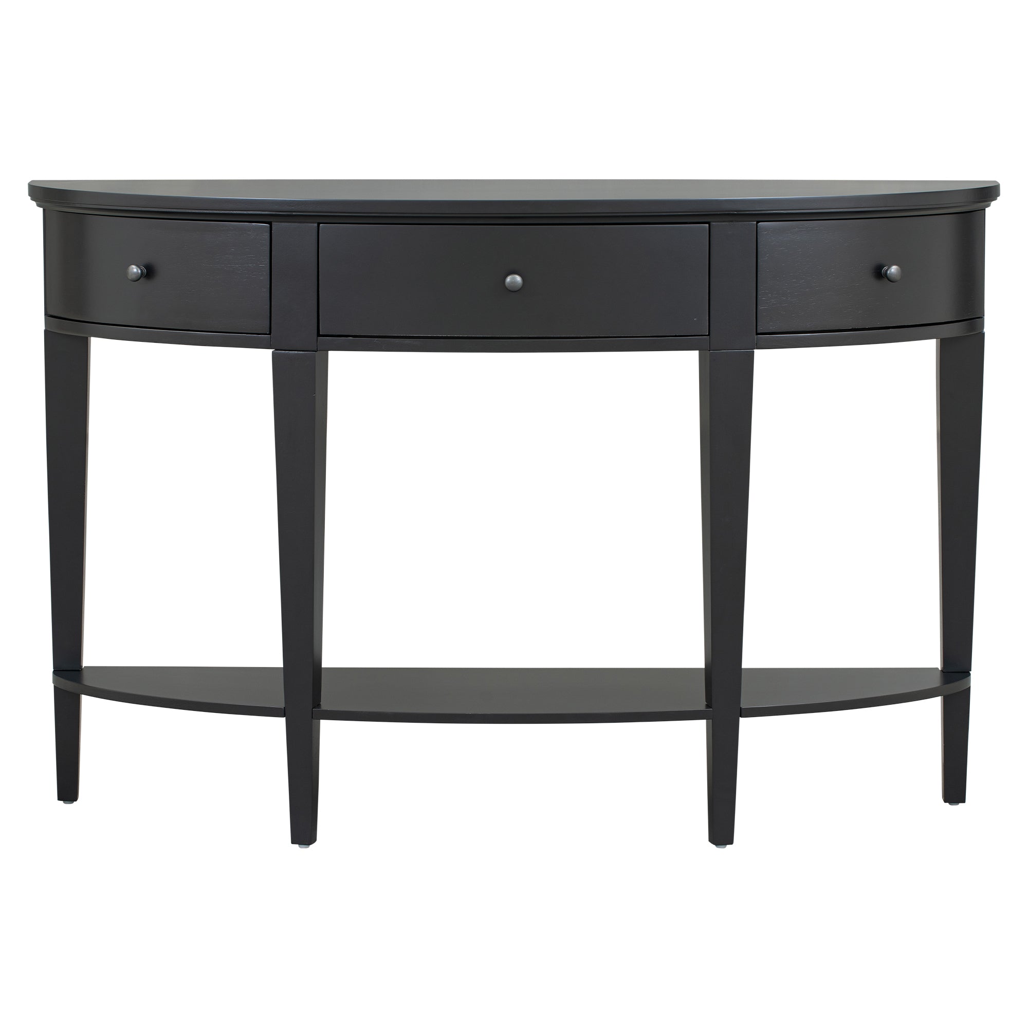 51 Inch Solid Wood and MDF Console Table with 3 Drawers and 1 Shelf