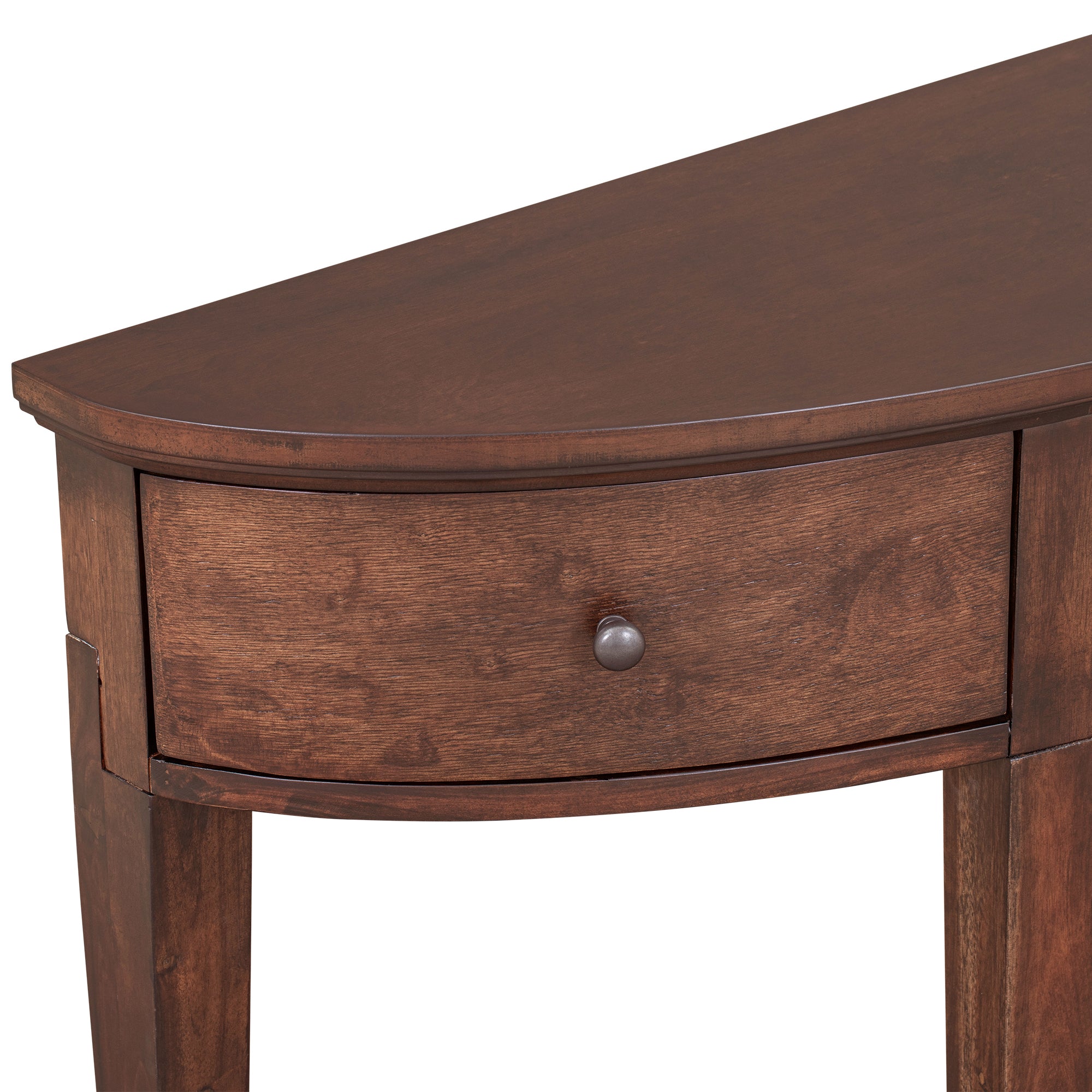 51 Inch Solid Wood and MDF Console Table with 3 Drawers and 1 Shelf