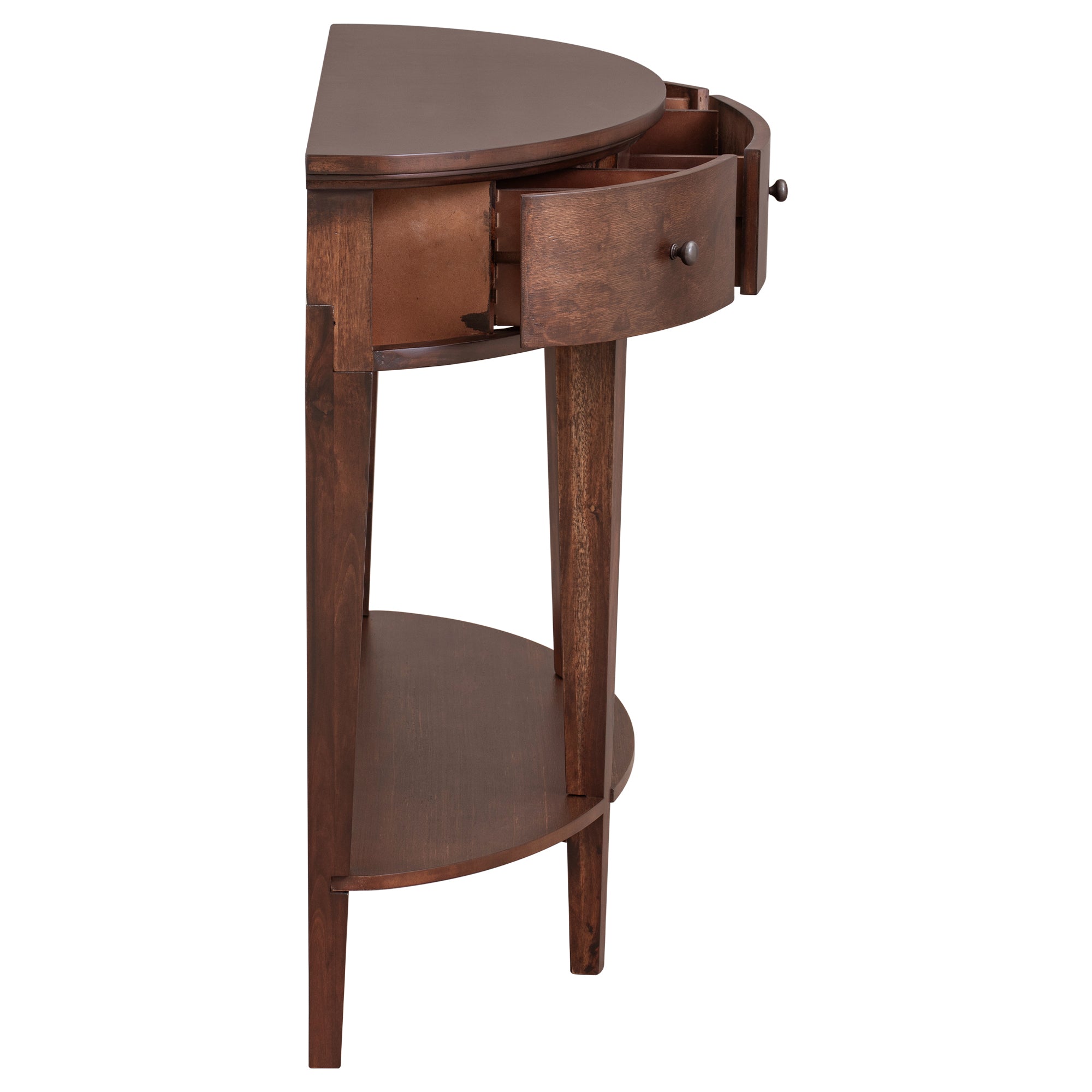 51 Inch Solid Wood and MDF Console Table with 3 Drawers and 1 Shelf