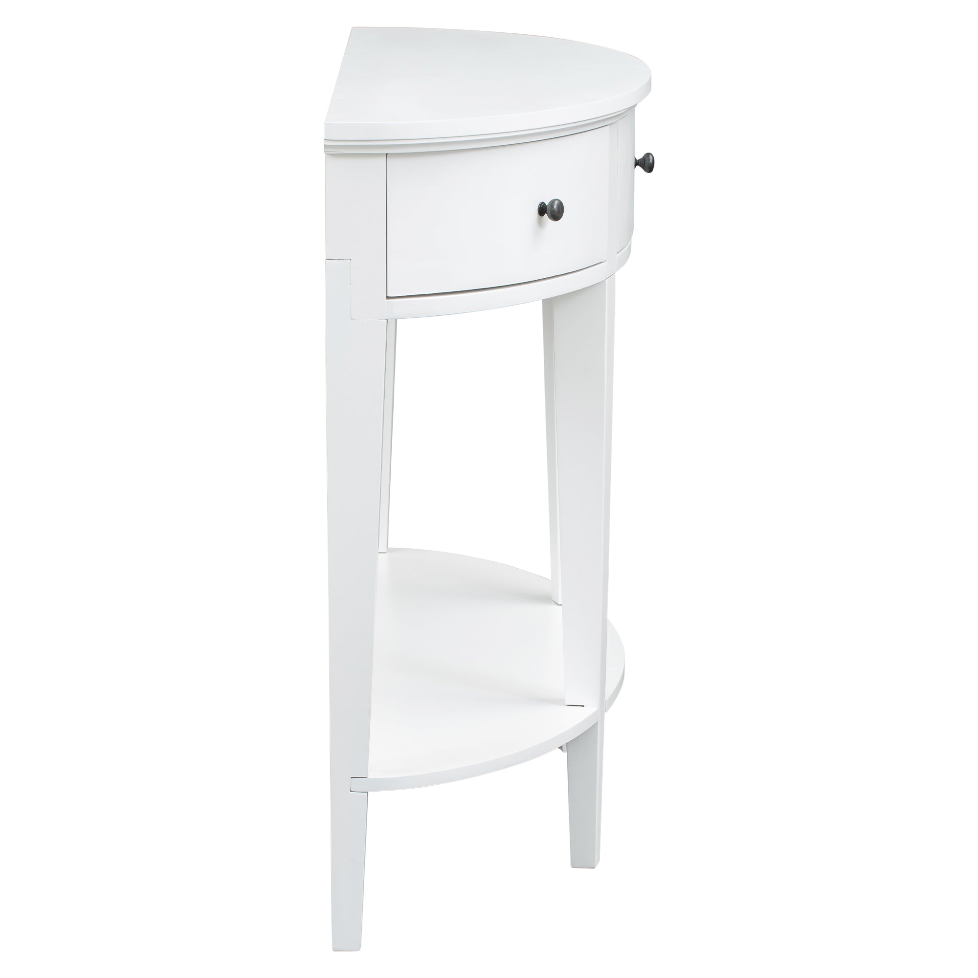 51 Inch Solid Wood and MDF Console Table with 3 Drawers and 1 Shelf