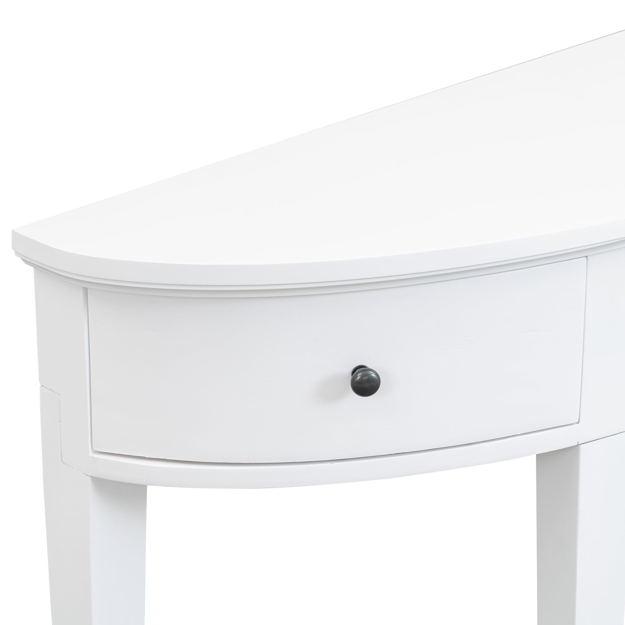 51 Inch Solid Wood and MDF Console Table with 3 Drawers and 1 Shelf