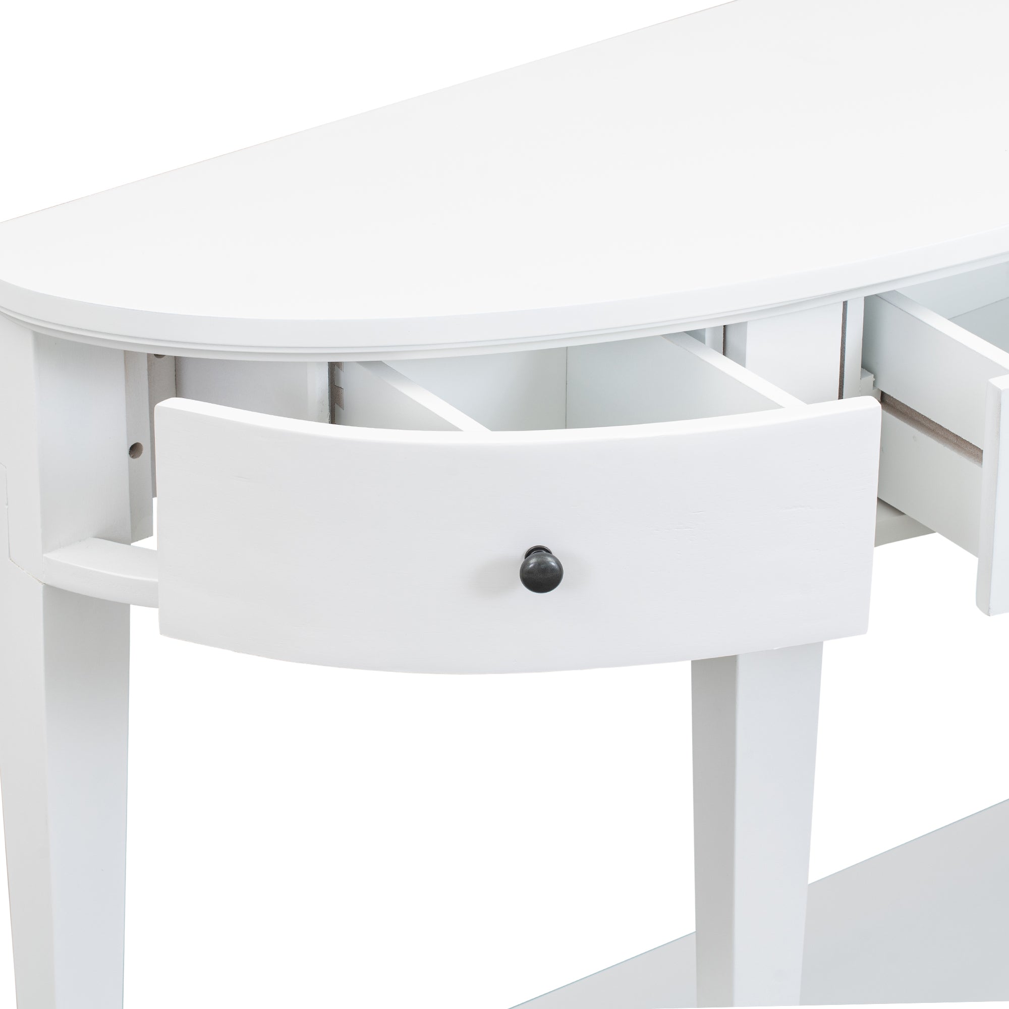 51 Inch Solid Wood and MDF Console Table with 3 Drawers and 1 Shelf