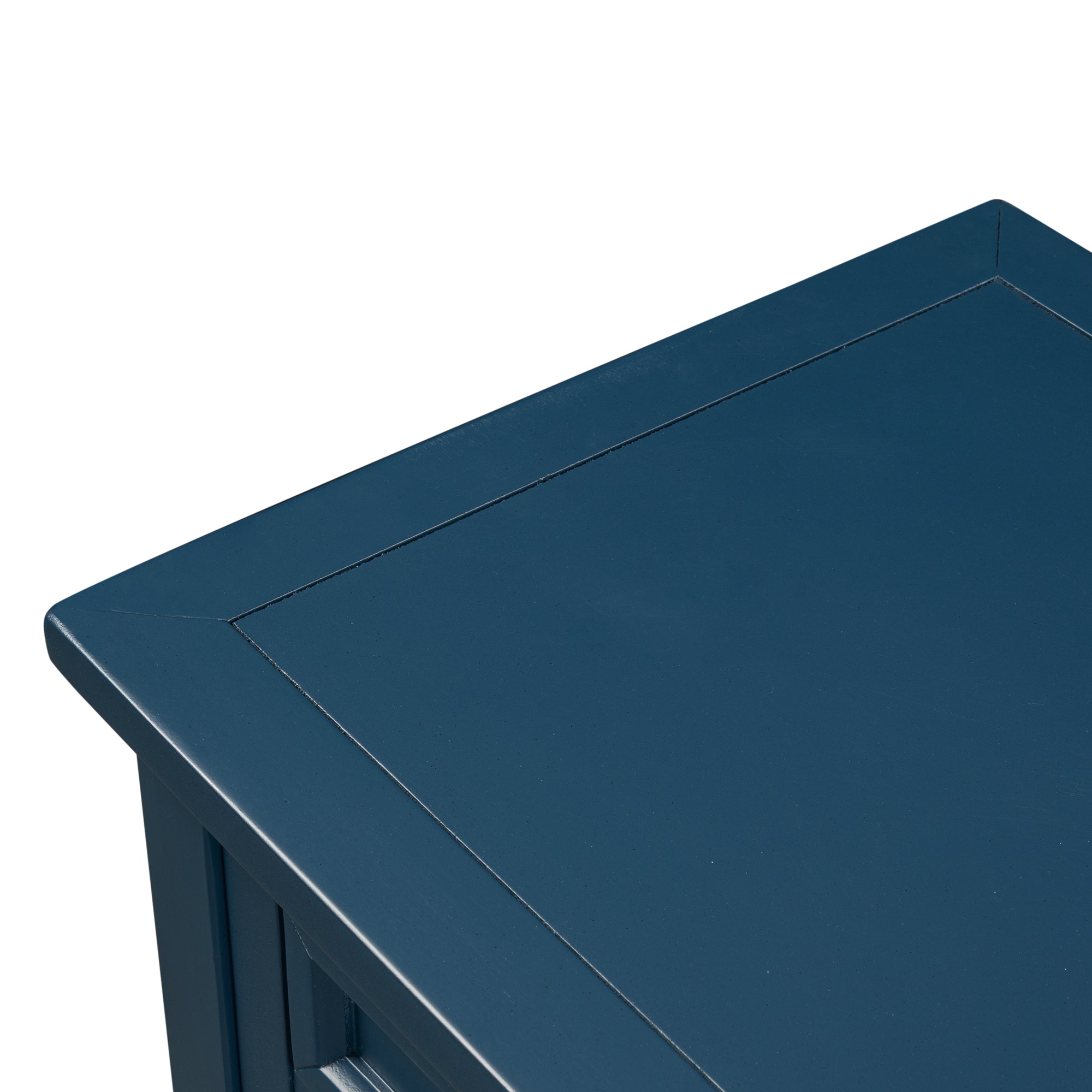 45 Inch MDF Console Table with 7 Drawers