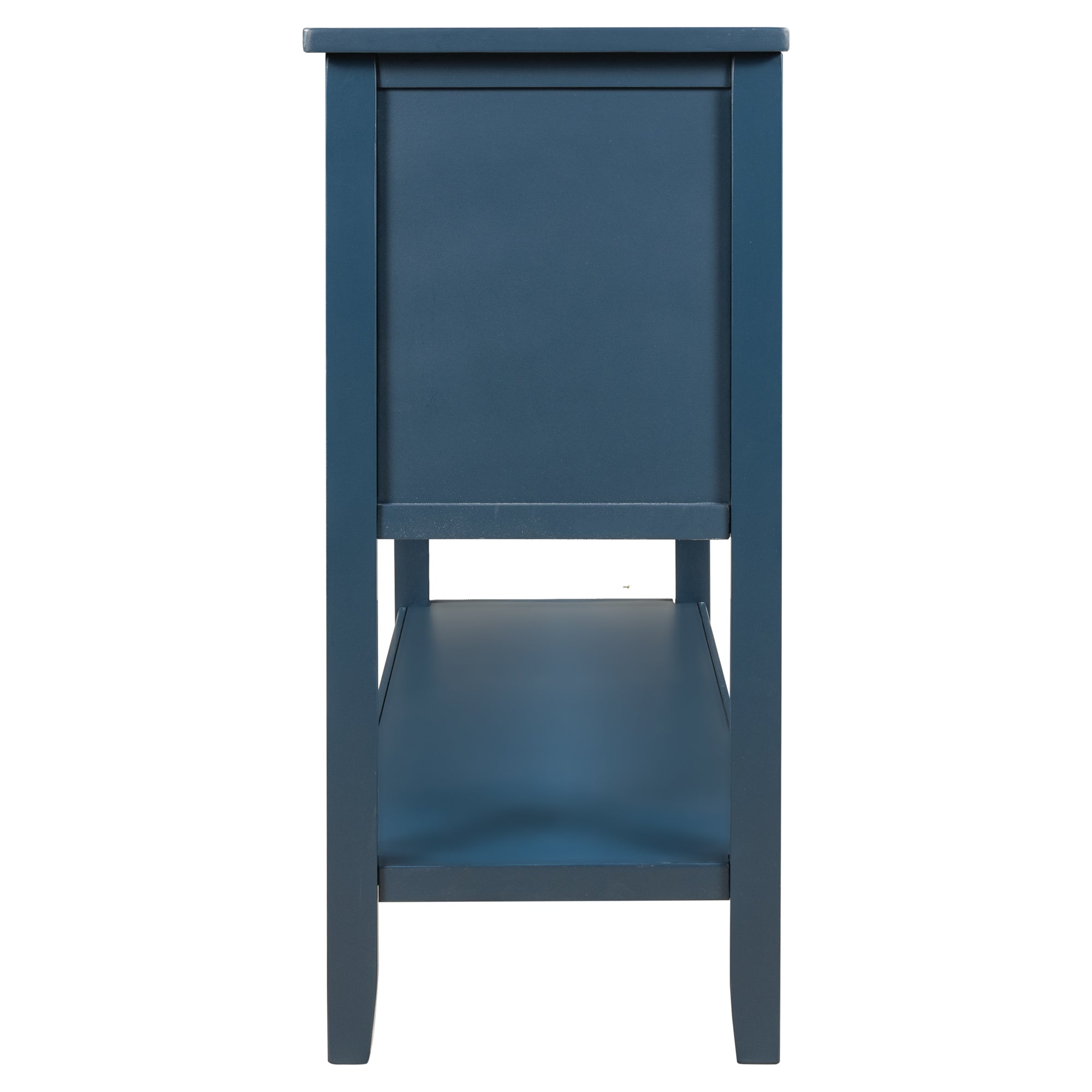 45 Inch MDF Console Table with 7 Drawers