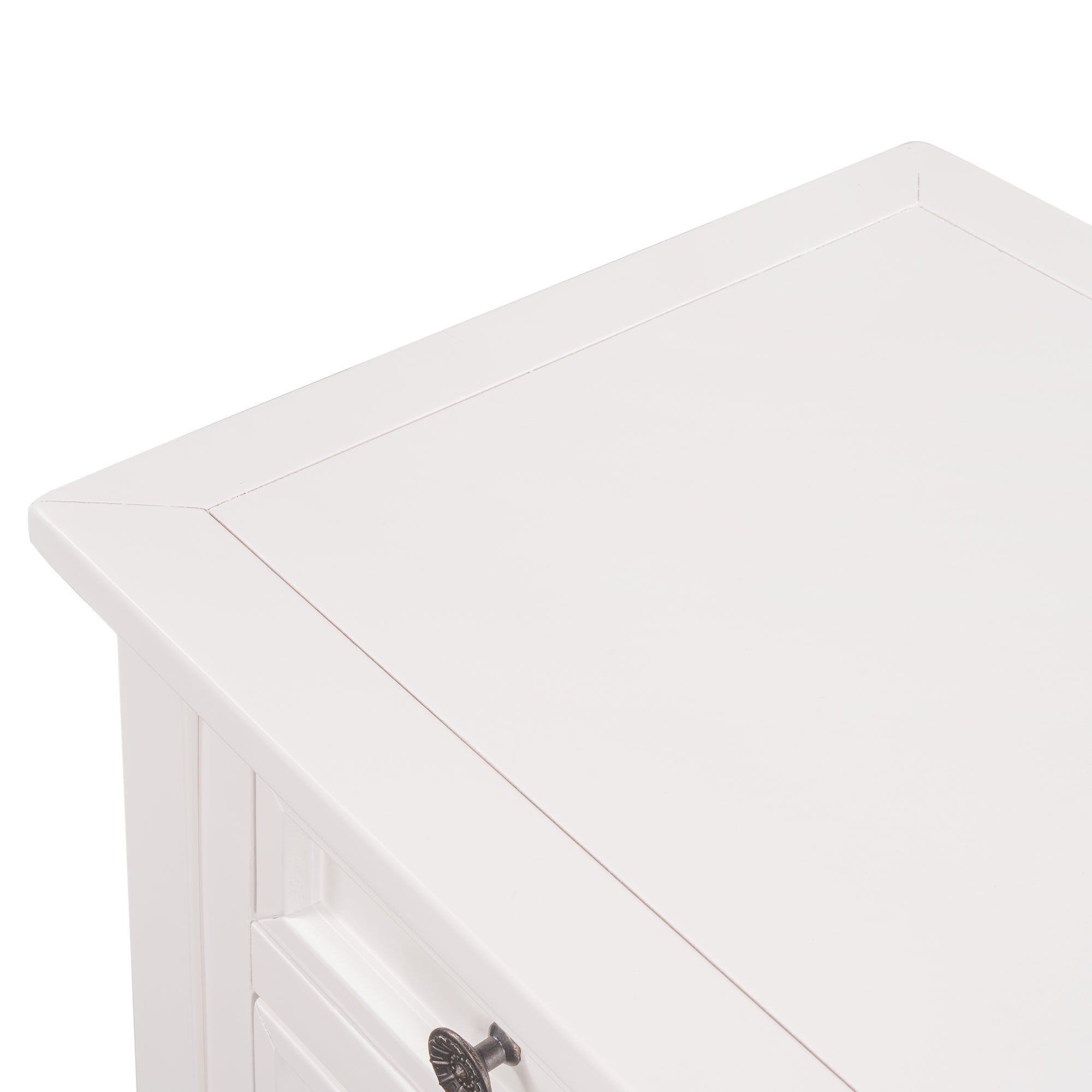 45 Inch MDF Console Table with 7 Drawers