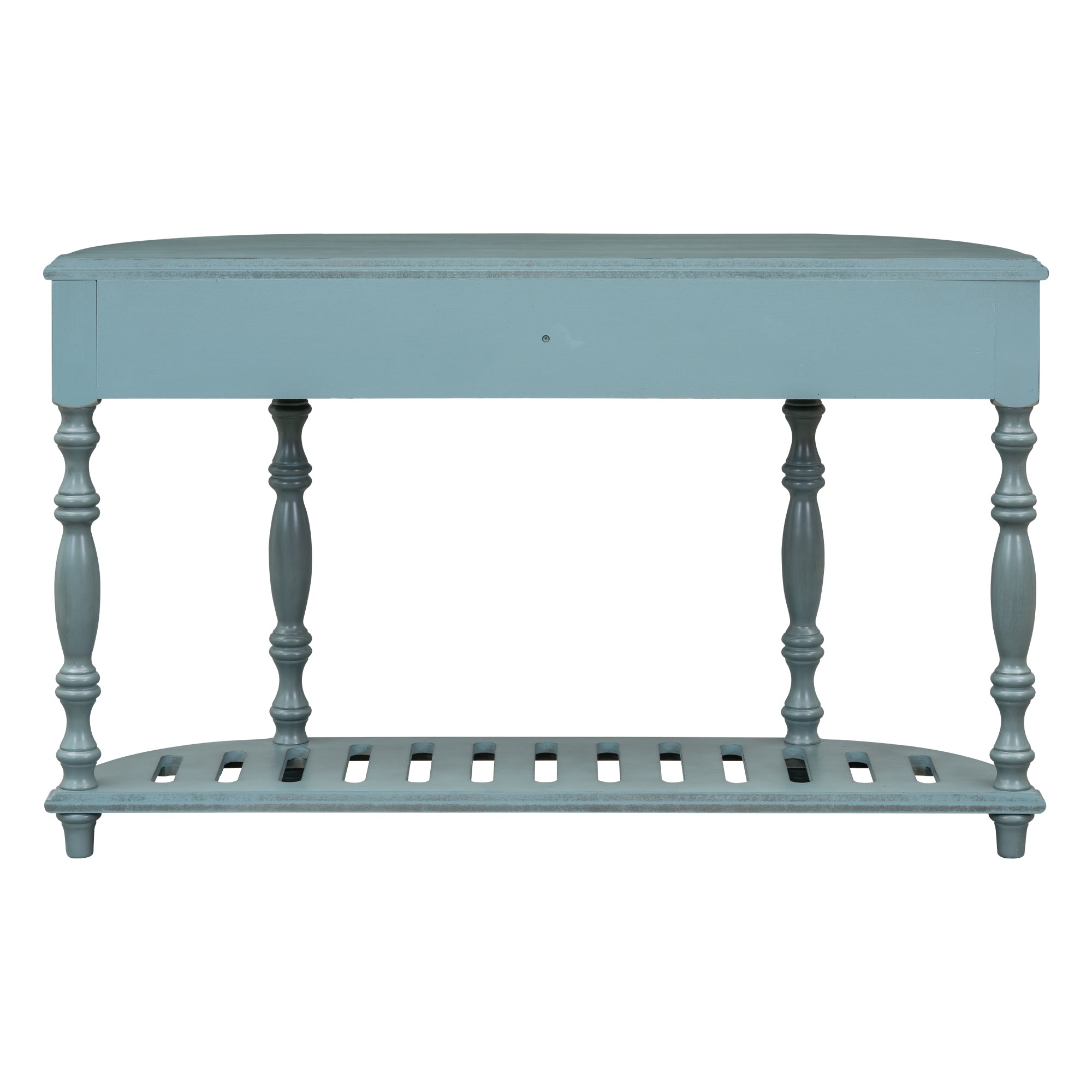 52 Inch MDF Modern and Contemporary Curved Console Table