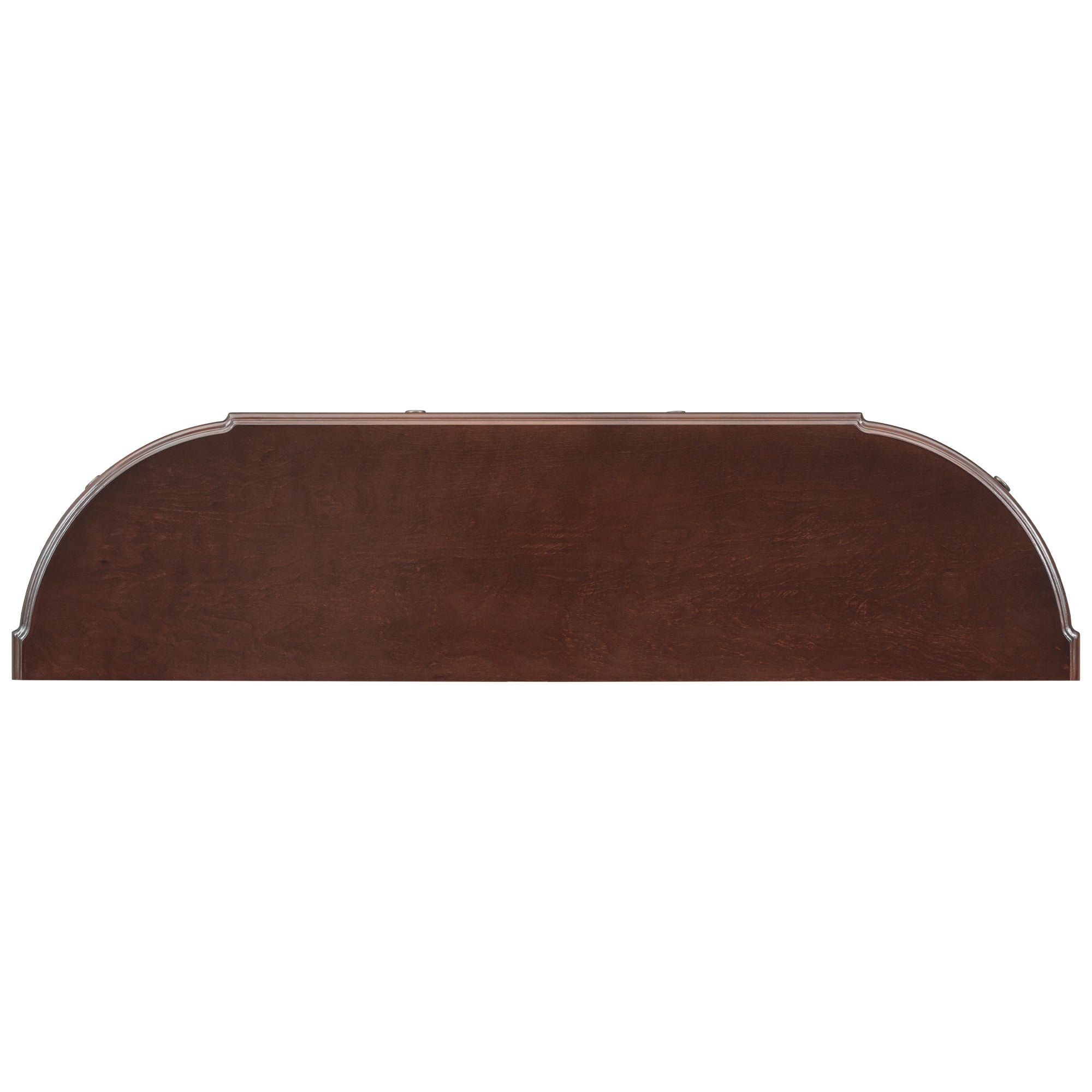 52 Inch MDF Modern and Contemporary Curved Console Table