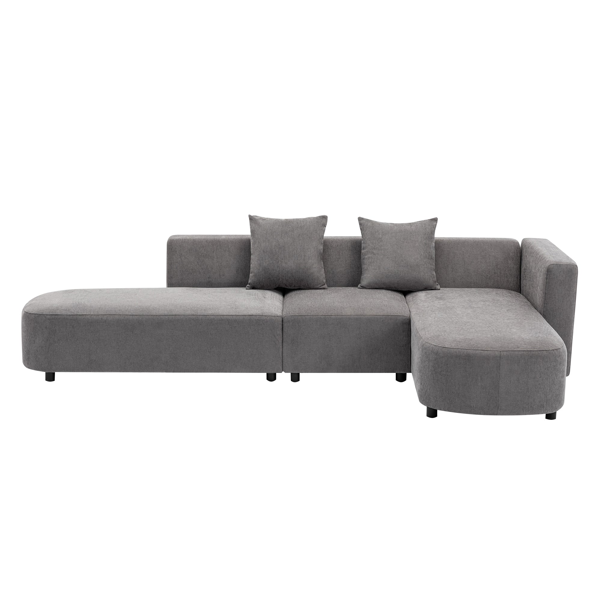 110.2" Chenille Luxury Modern Style Living Room Upholstery Sofa