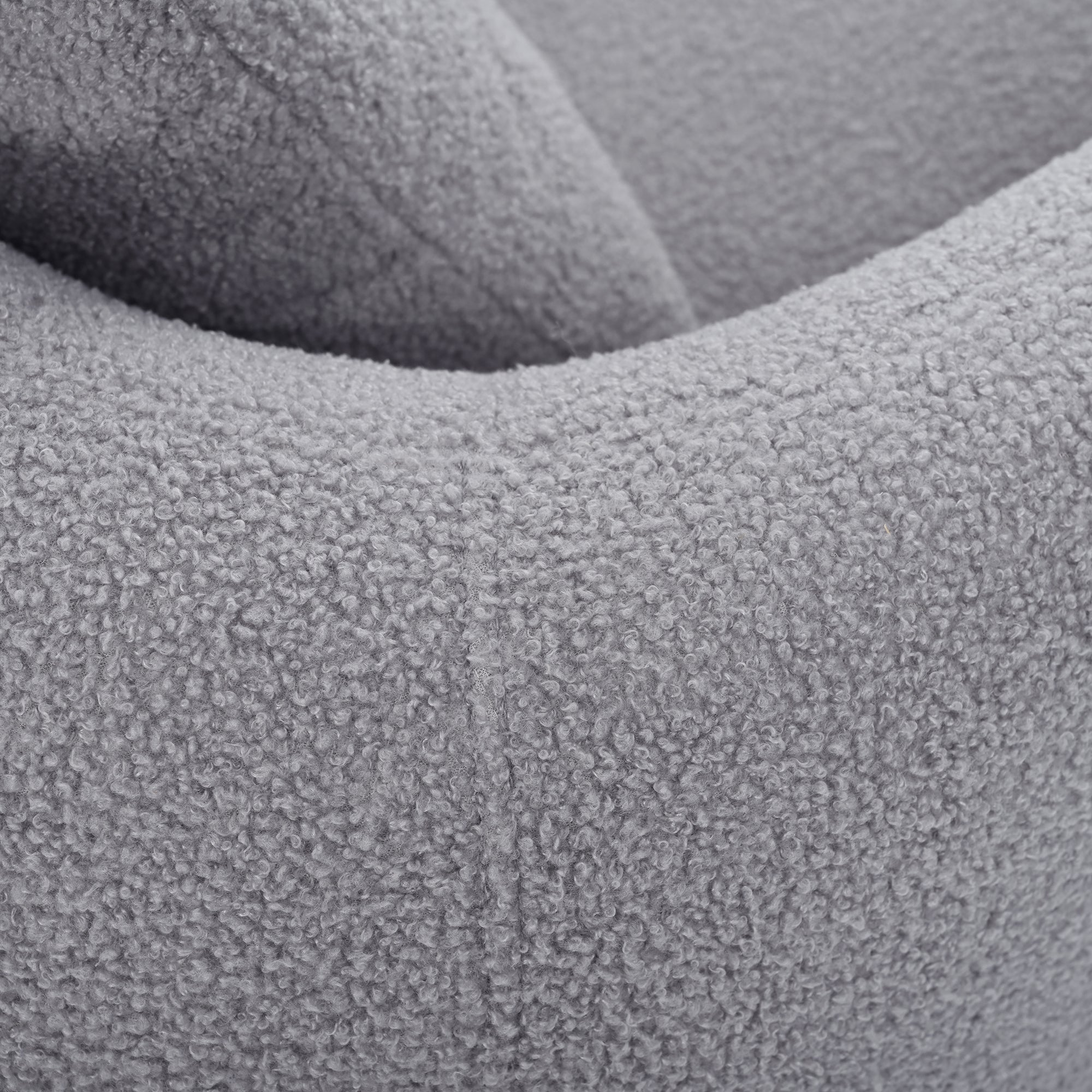 32.6" Polyester Modern Arm Chair and Pillow