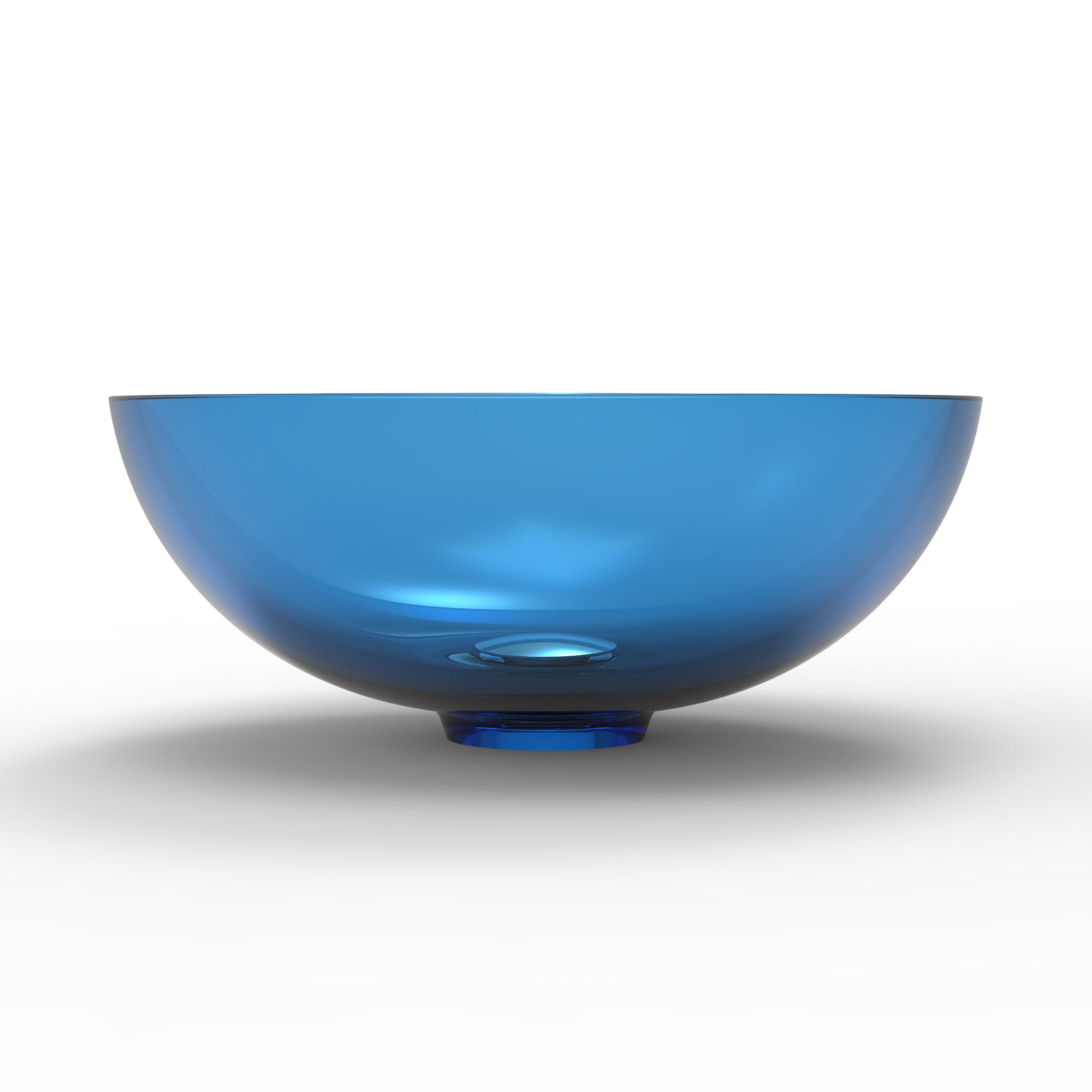 Solid Surface Round Bathroom Vessel Sink