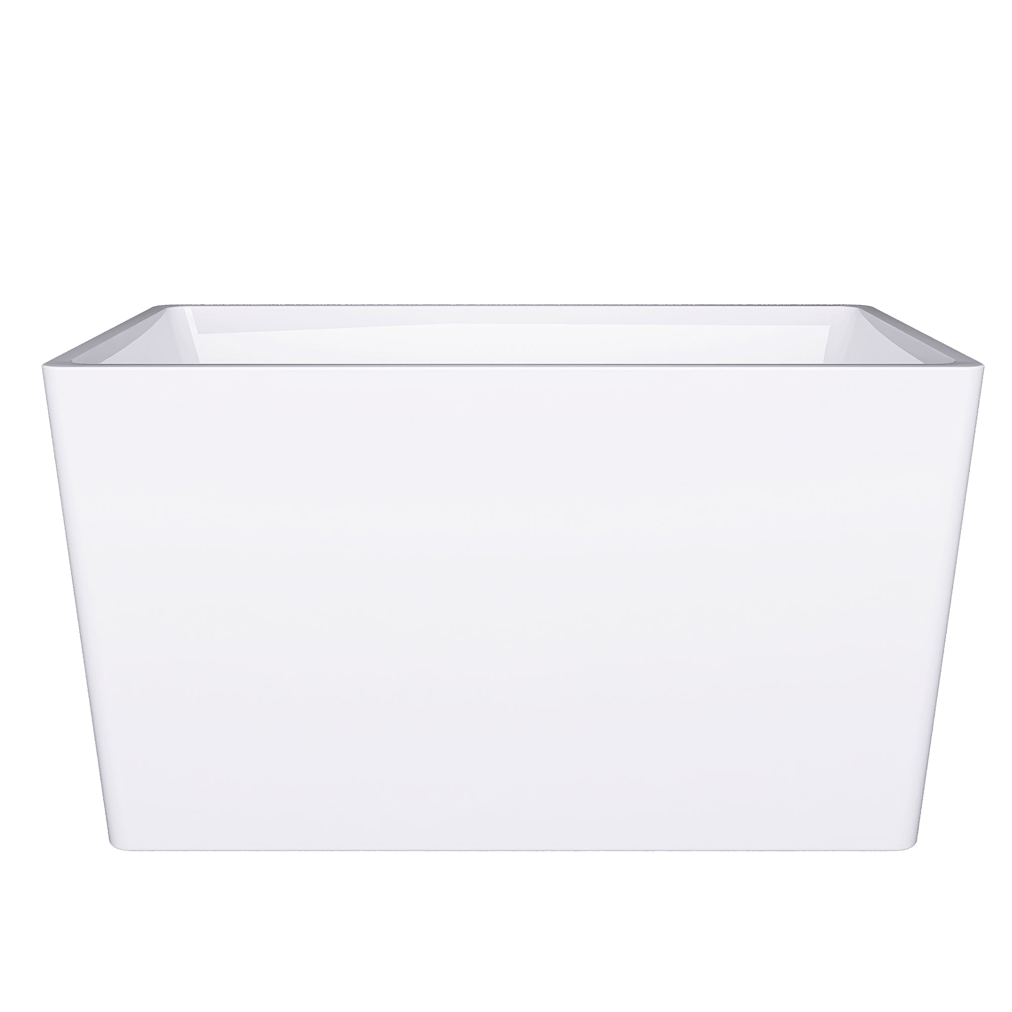 47" x 28" Freestanding Soaking Acrylic Bathtub