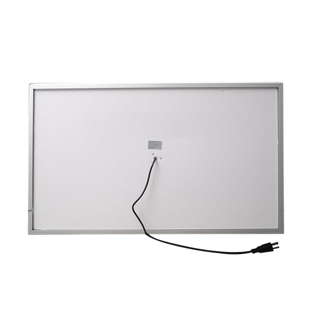 Rectangle Aluminium Framed Dimmable Anti-fog Wall Bathroom Vanity Mirror