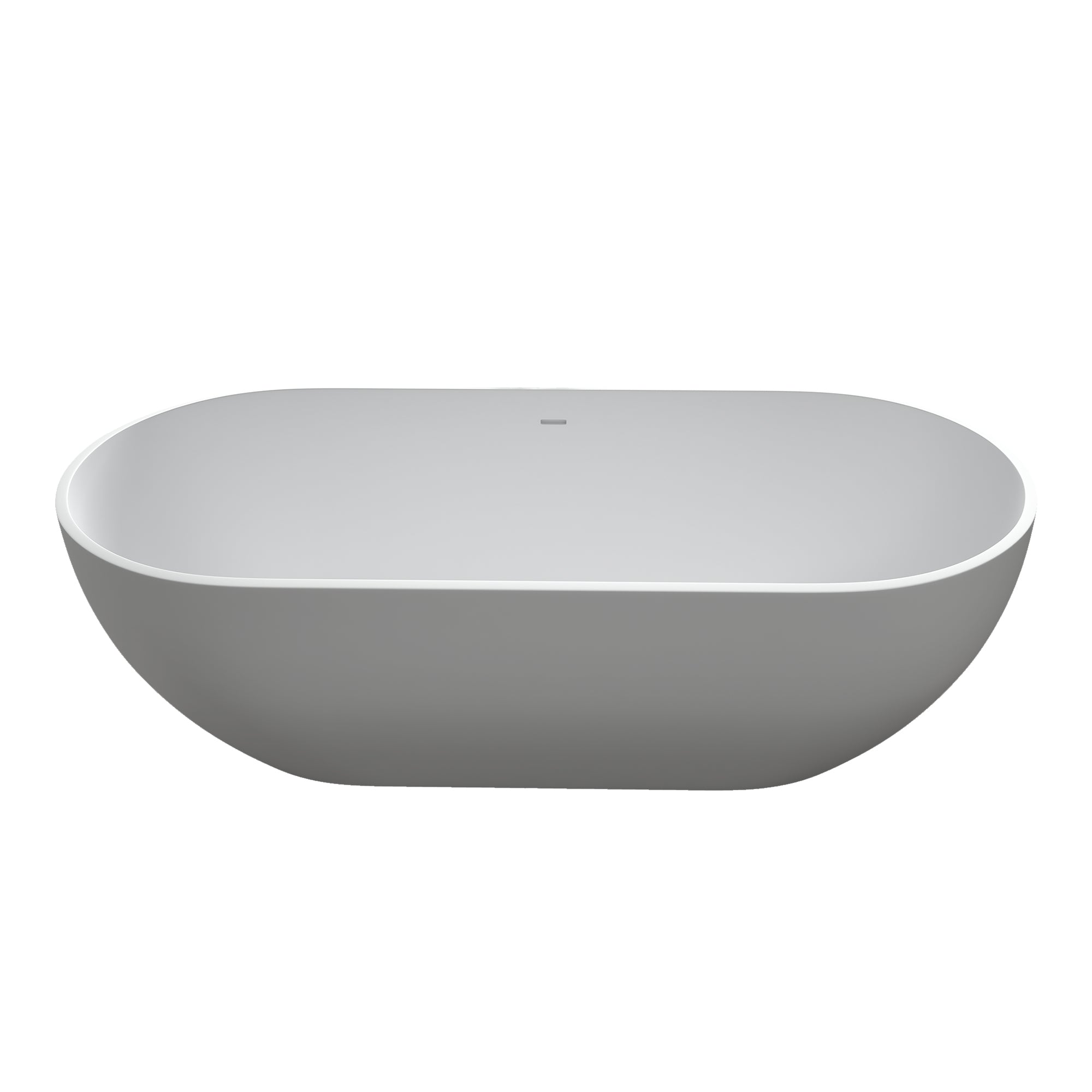 Solid Surface Freestanding Soaking Bathtub