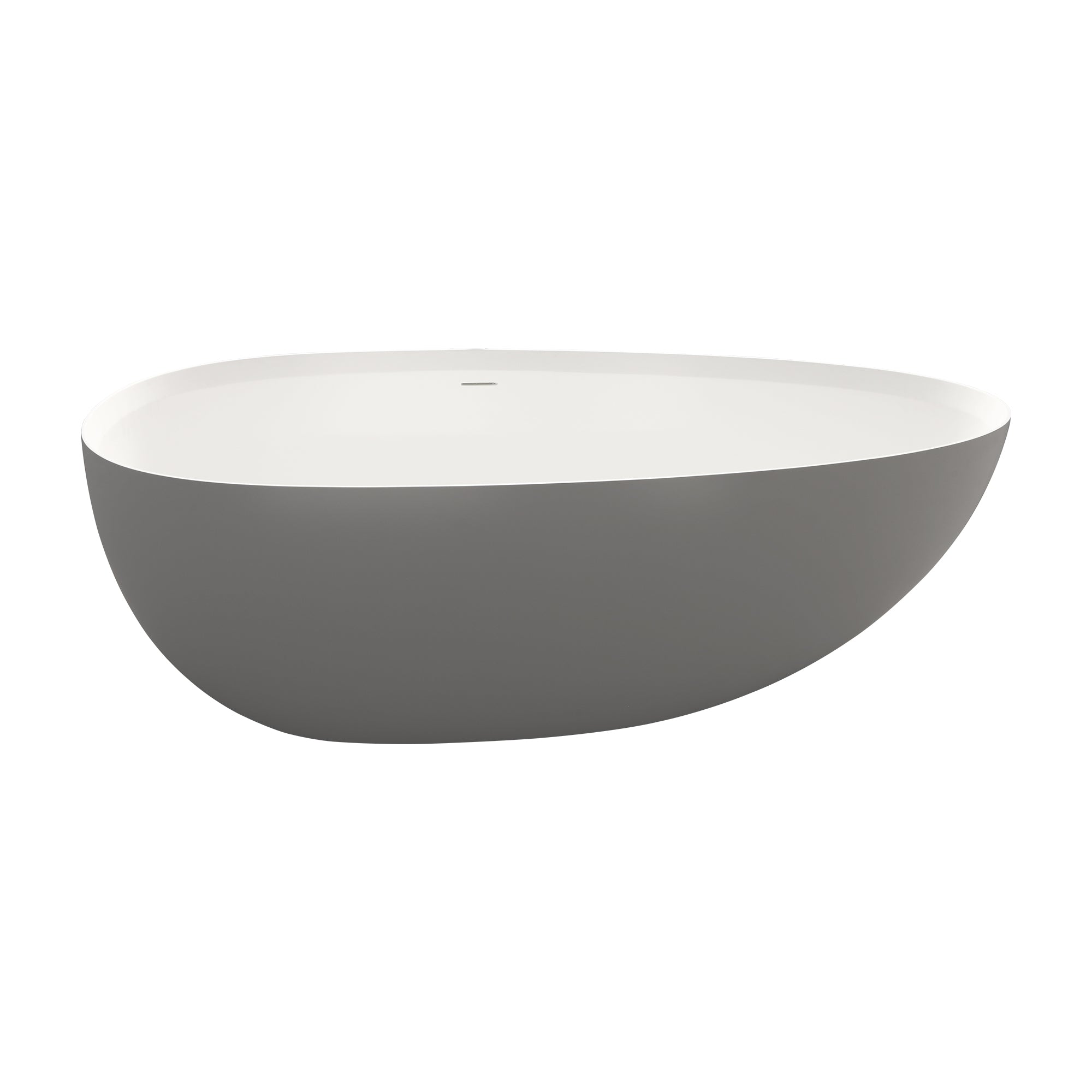 Solid Surface Freestanding Soaking Bathtub