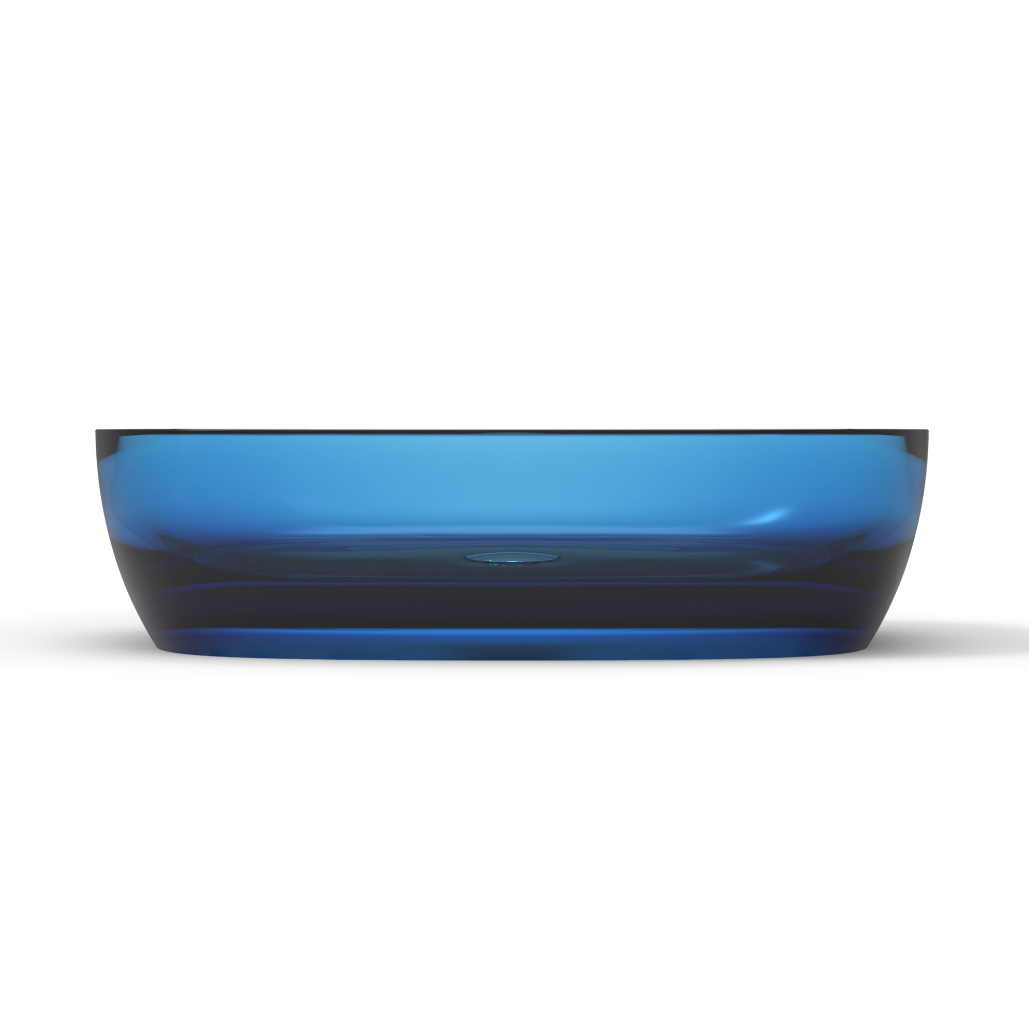 Solid Surface Rectangular Bathroom Vessel Sink