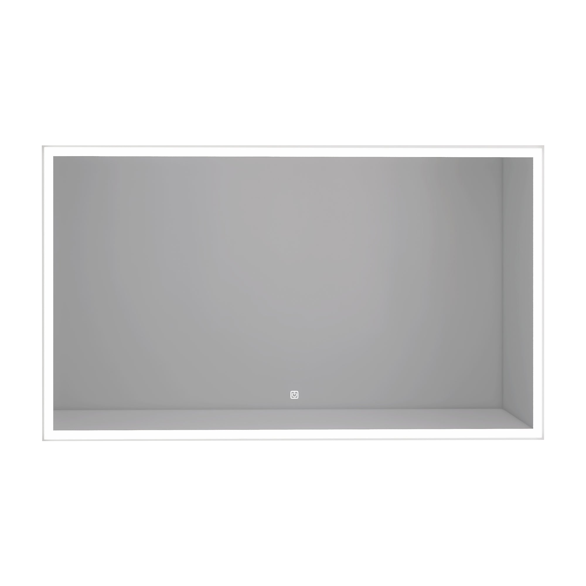3041Rectangular Frameless Wall-Mount Anti-Fog LED Light Bathroom Vanity Mirror