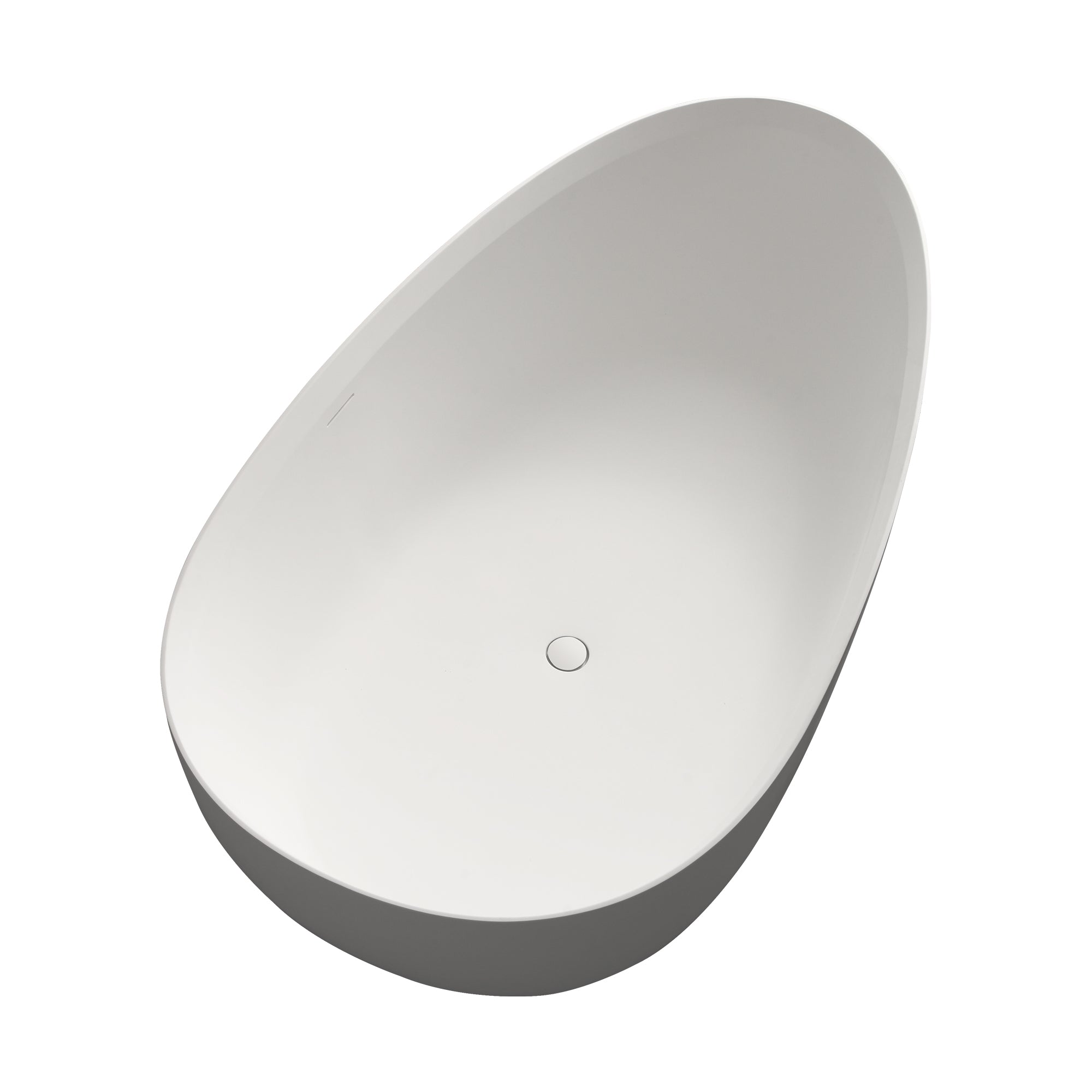 Solid Surface Freestanding Soaking Bathtub