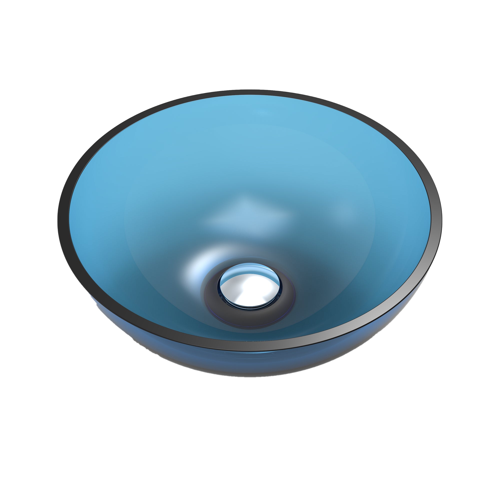 Solid Surface Round Bathroom Vessel Sink