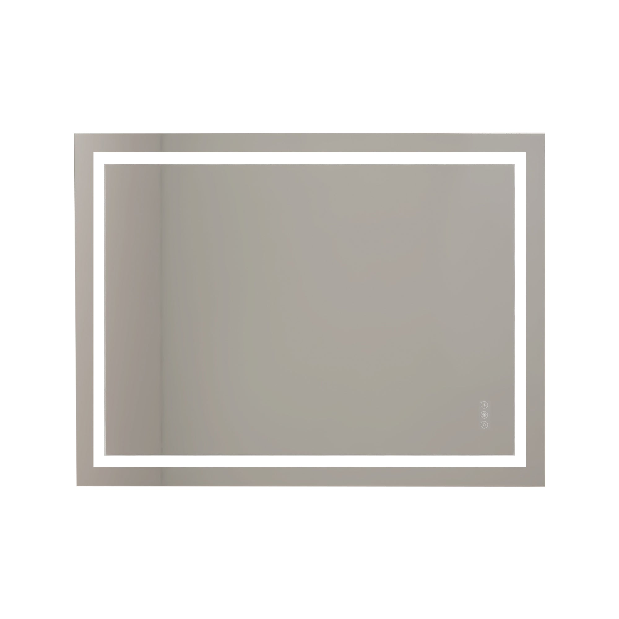 36 x 48 in. LED mirror 3-brightness and 3-colors anti-fog switch touch