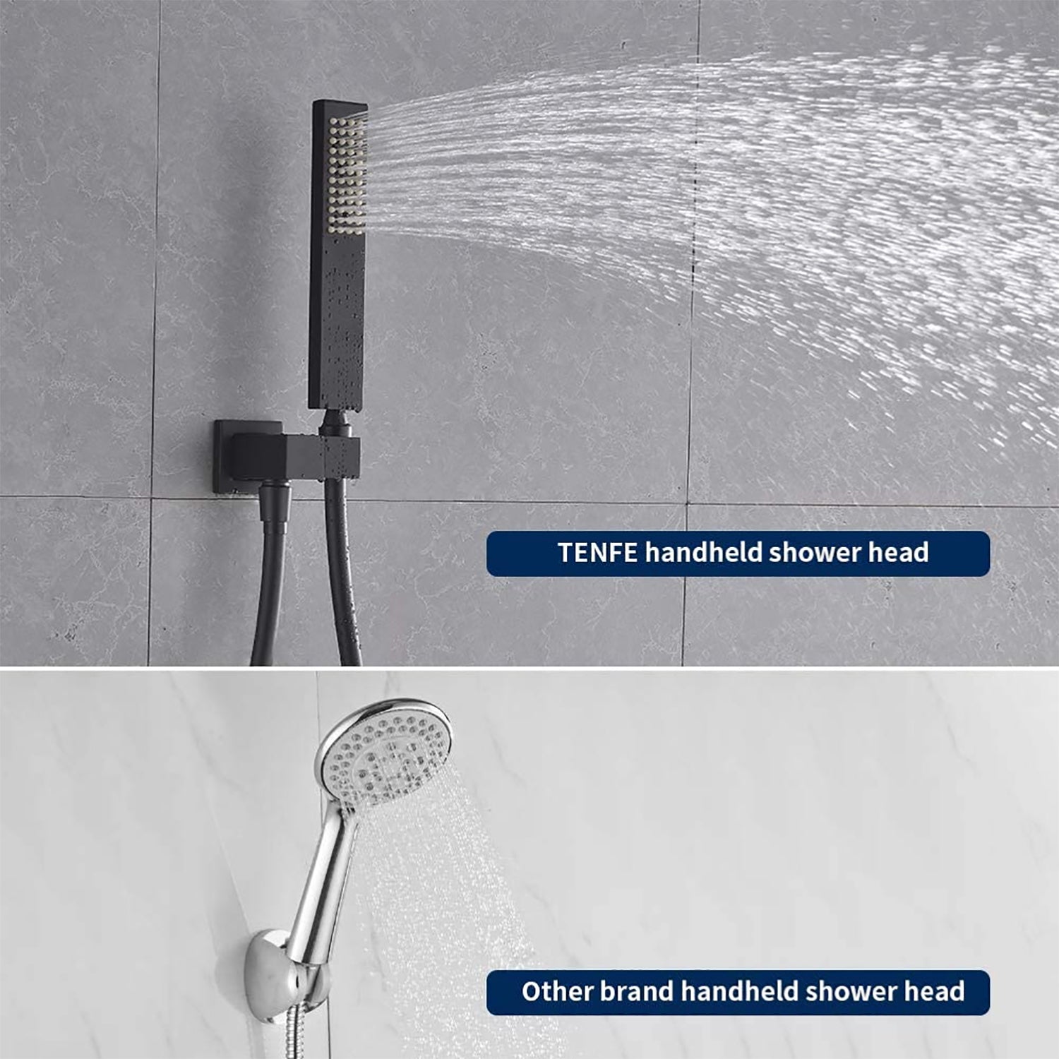 12" Rain Shower Head Systems Wall Mounted Shower