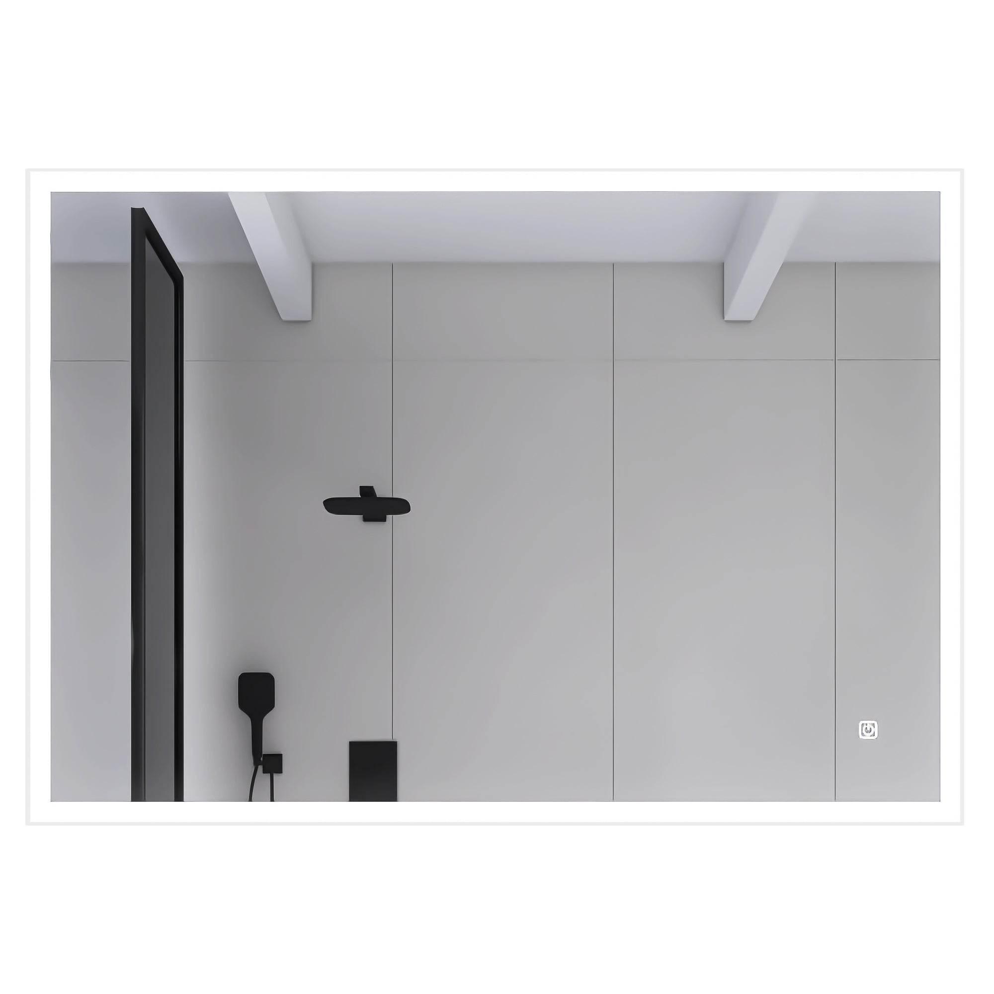 3041Rectangular Frameless Wall-Mount Anti-Fog LED Light Bathroom Vanity Mirror