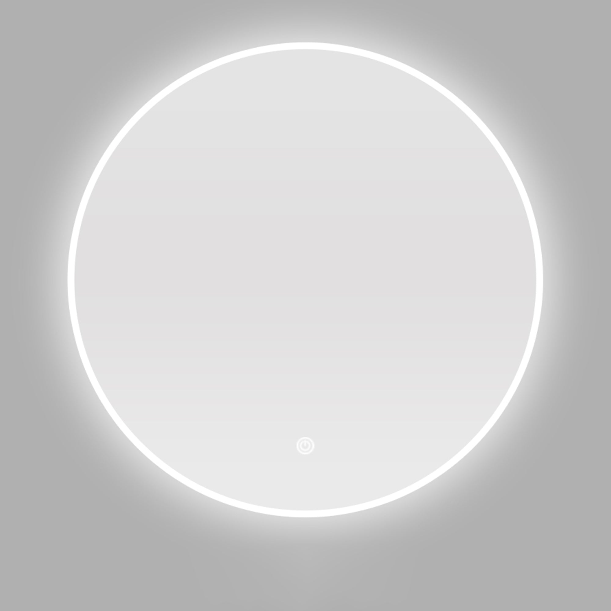 28 in. W x 28 in. H Large Round Frameless Wall-Mount Anti-Fog LED Light Bathroom Vanity Mirror