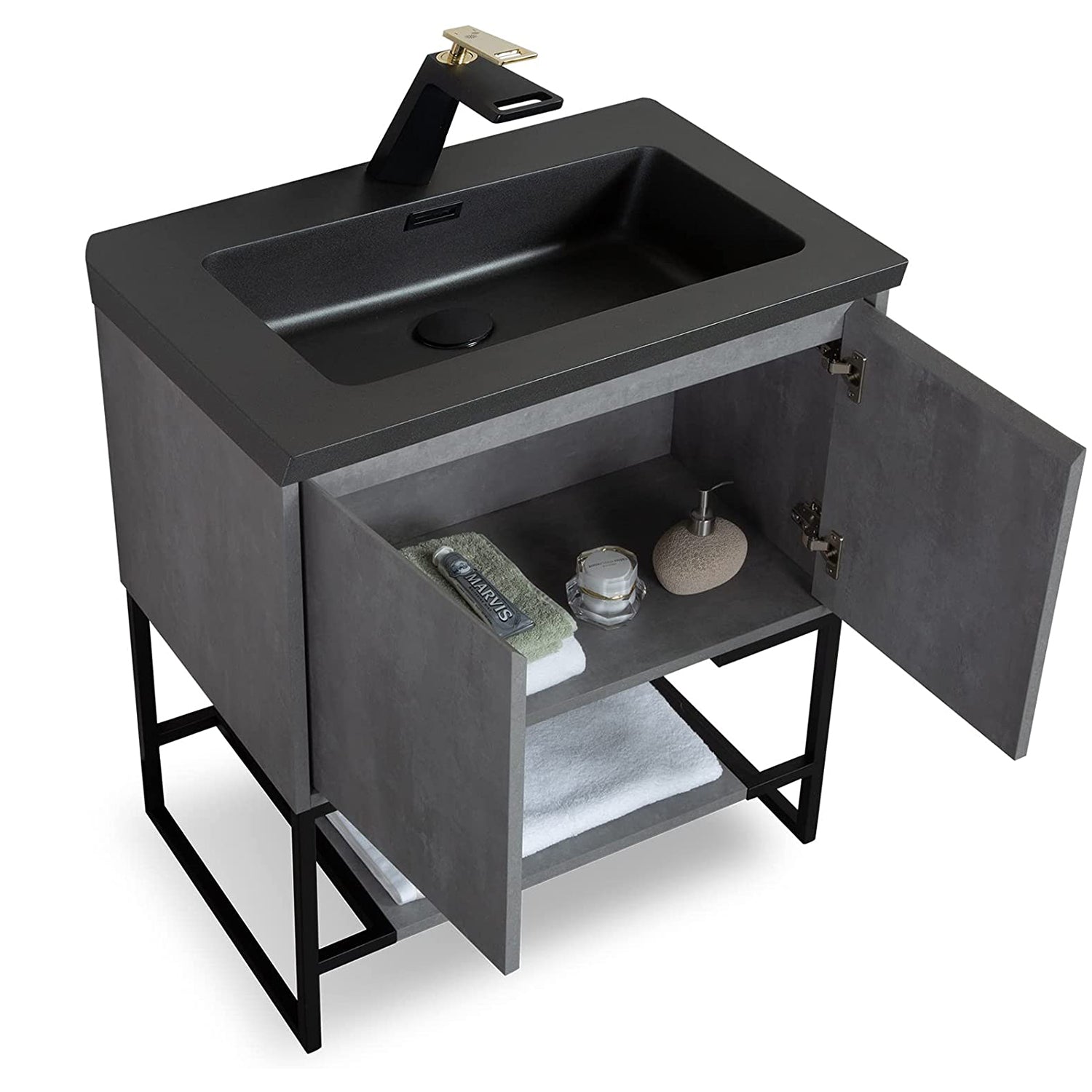 30" Bathroom Vanity Set with Top