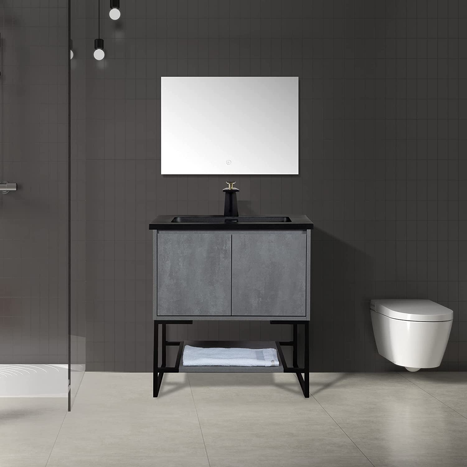 30" Bathroom Vanity Set with Top