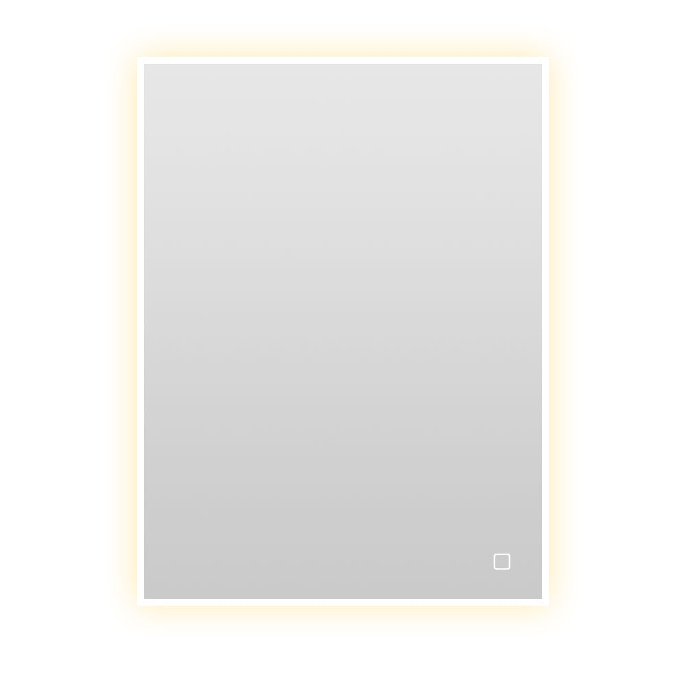 3041Rectangular Frameless Wall-Mount Anti-Fog LED Light Bathroom Vanity Mirror