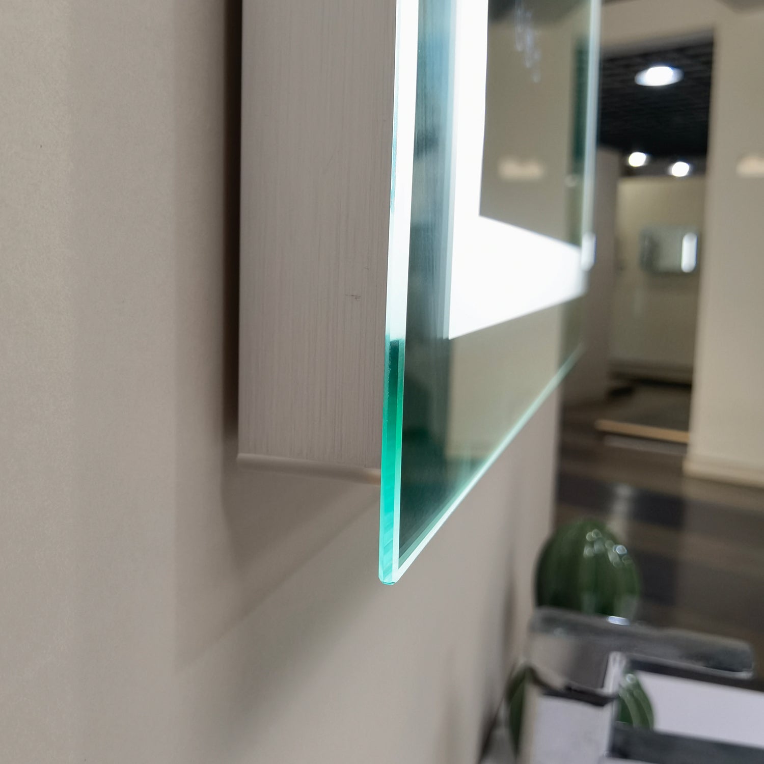 24 x 32 in. LED mirror 3-brightness and 3-colors anti-fog switch touch
