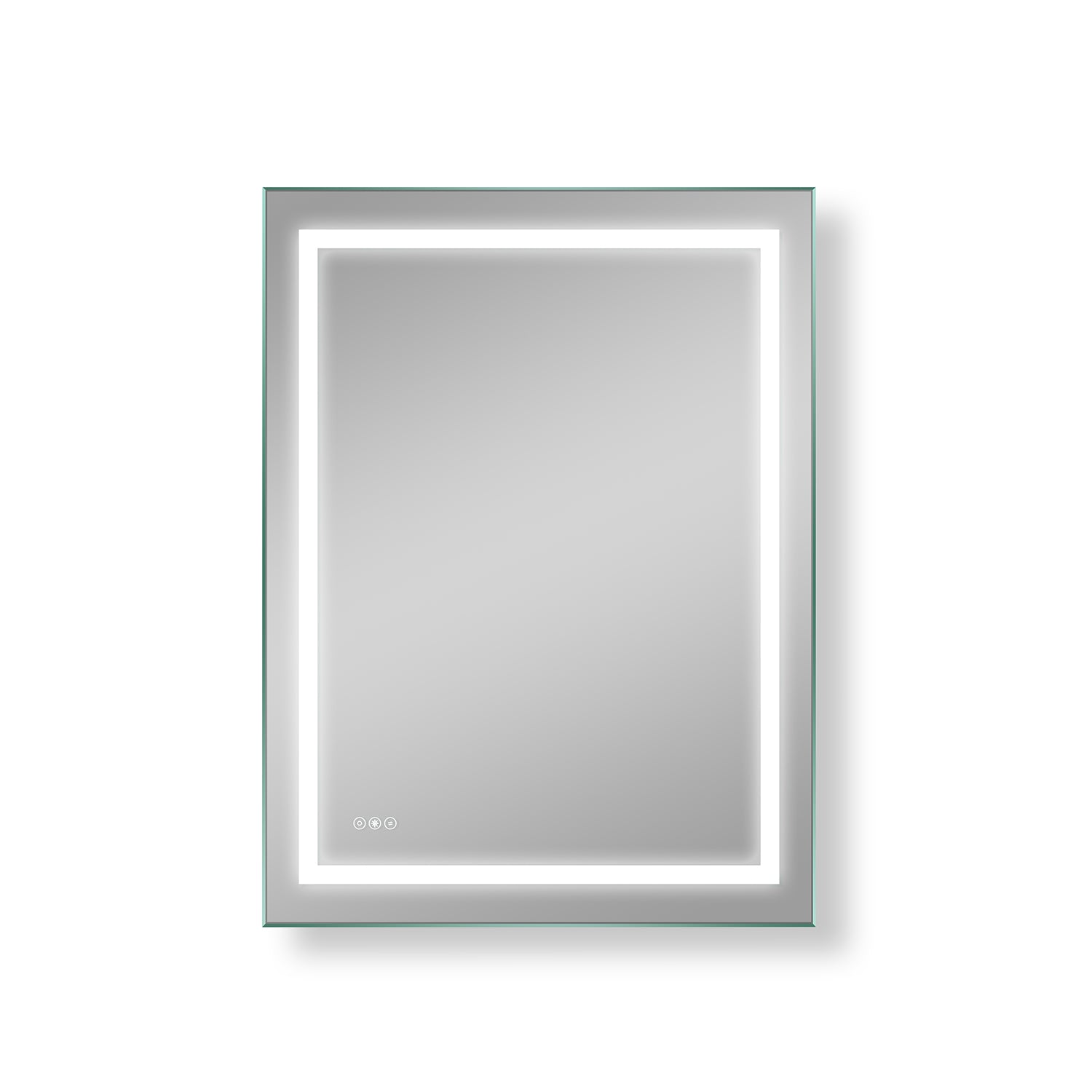 36 x 48 in. LED mirror 3-brightness and 3-colors anti-fog switch touch