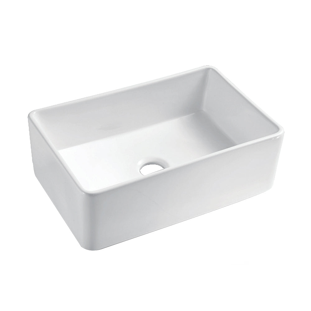 30 inch Farmhouse Fireclay Single Bowl Kitchen Sink