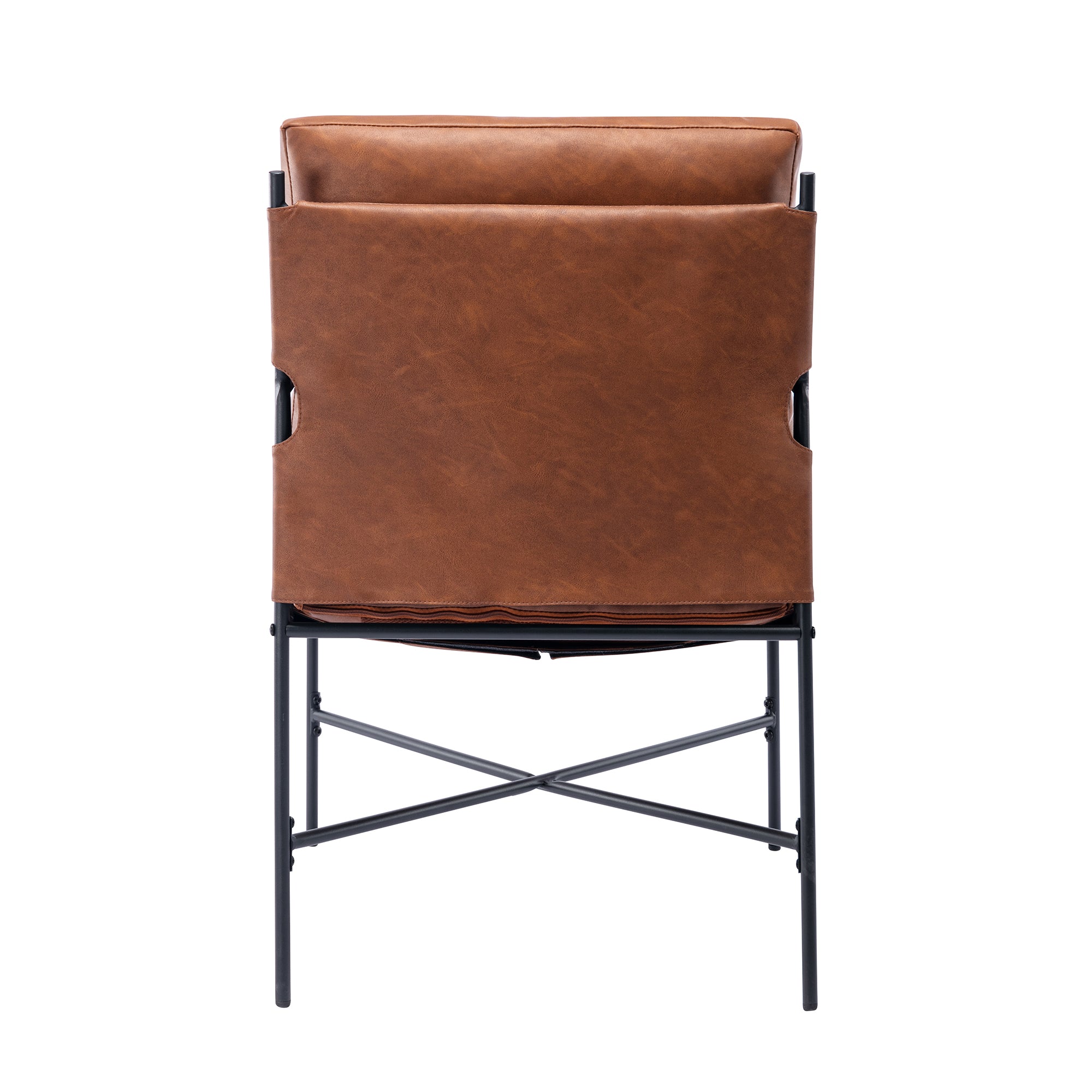 24" Wide Faux Leather Armchair