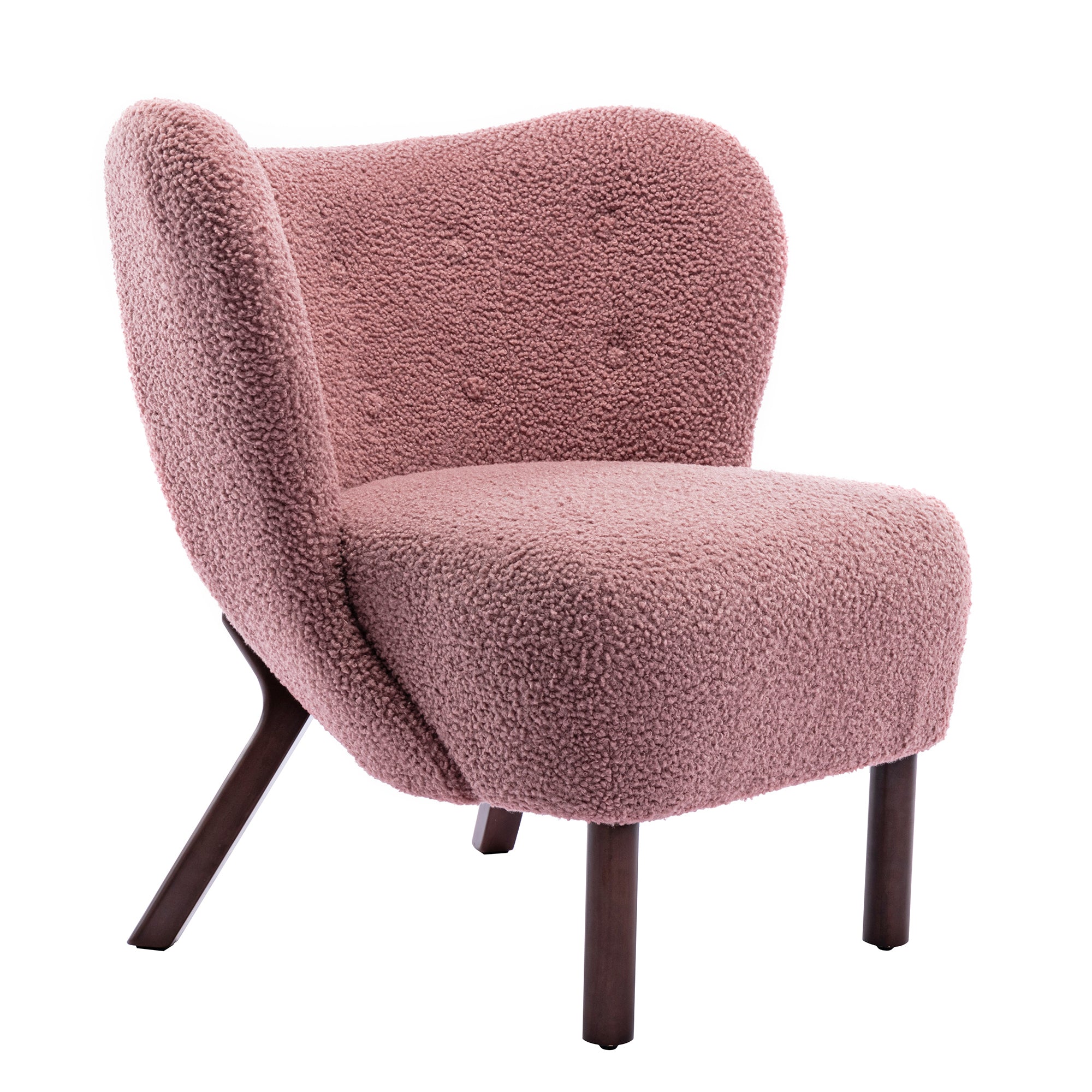 30" Wide Tufted Polyester Side Chair