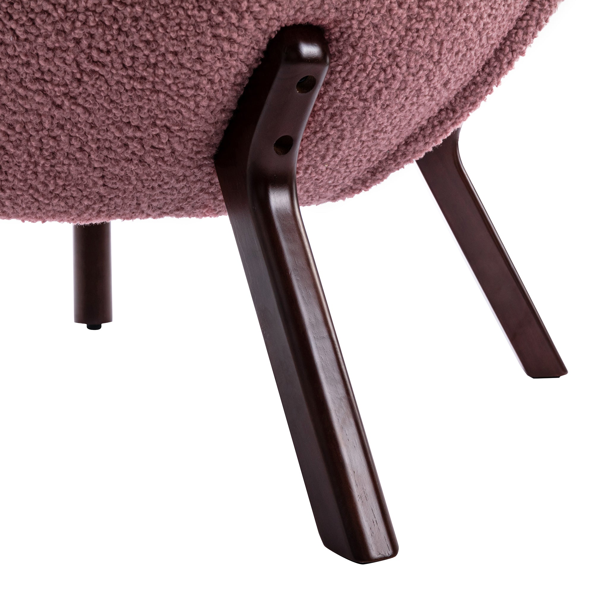 30" Wide Tufted Polyester Side Chair